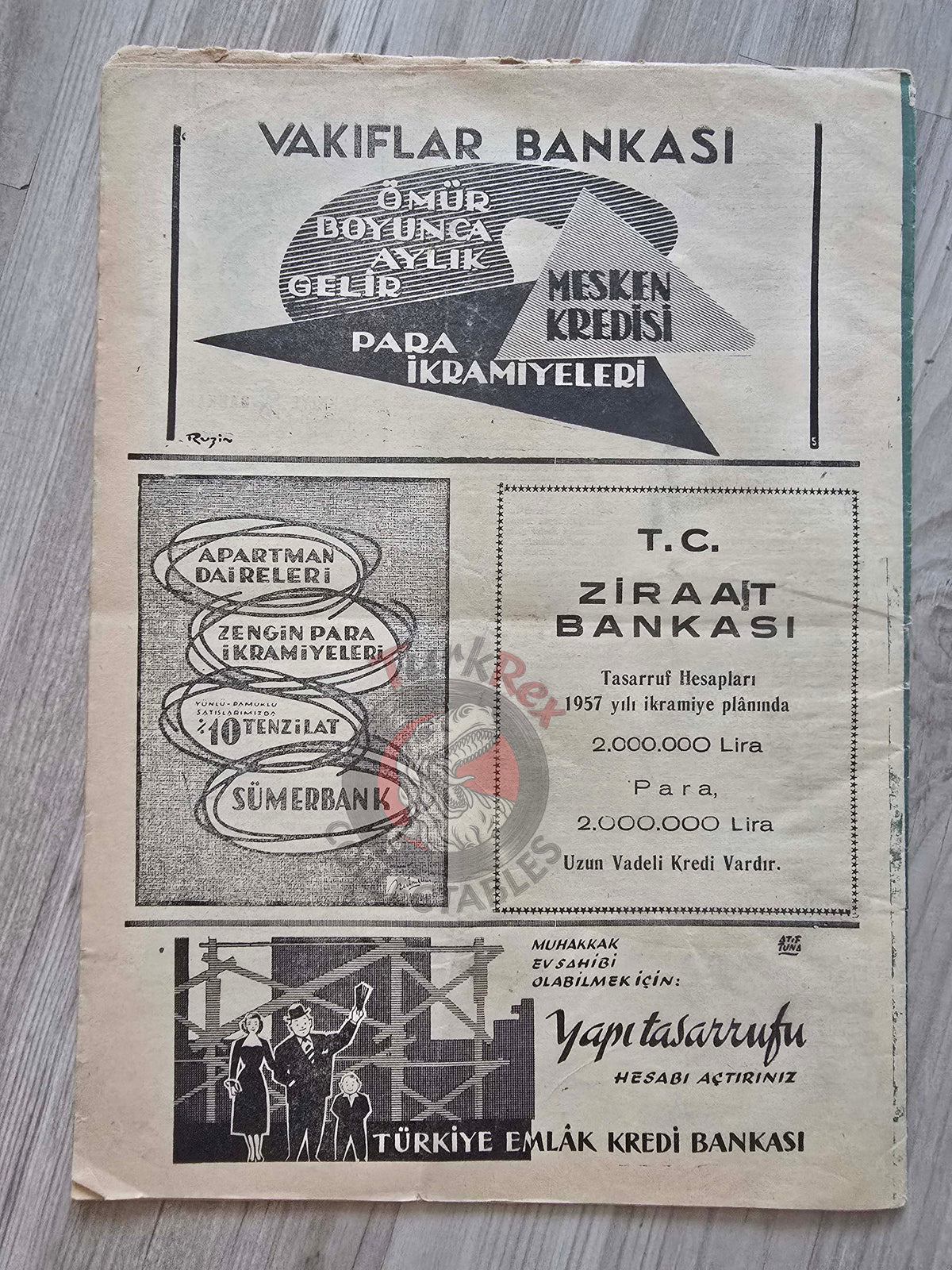 Varlık 1957 Alfred Noyes Turkish Literary Mag Turkey Karol Forster Marc Chagall