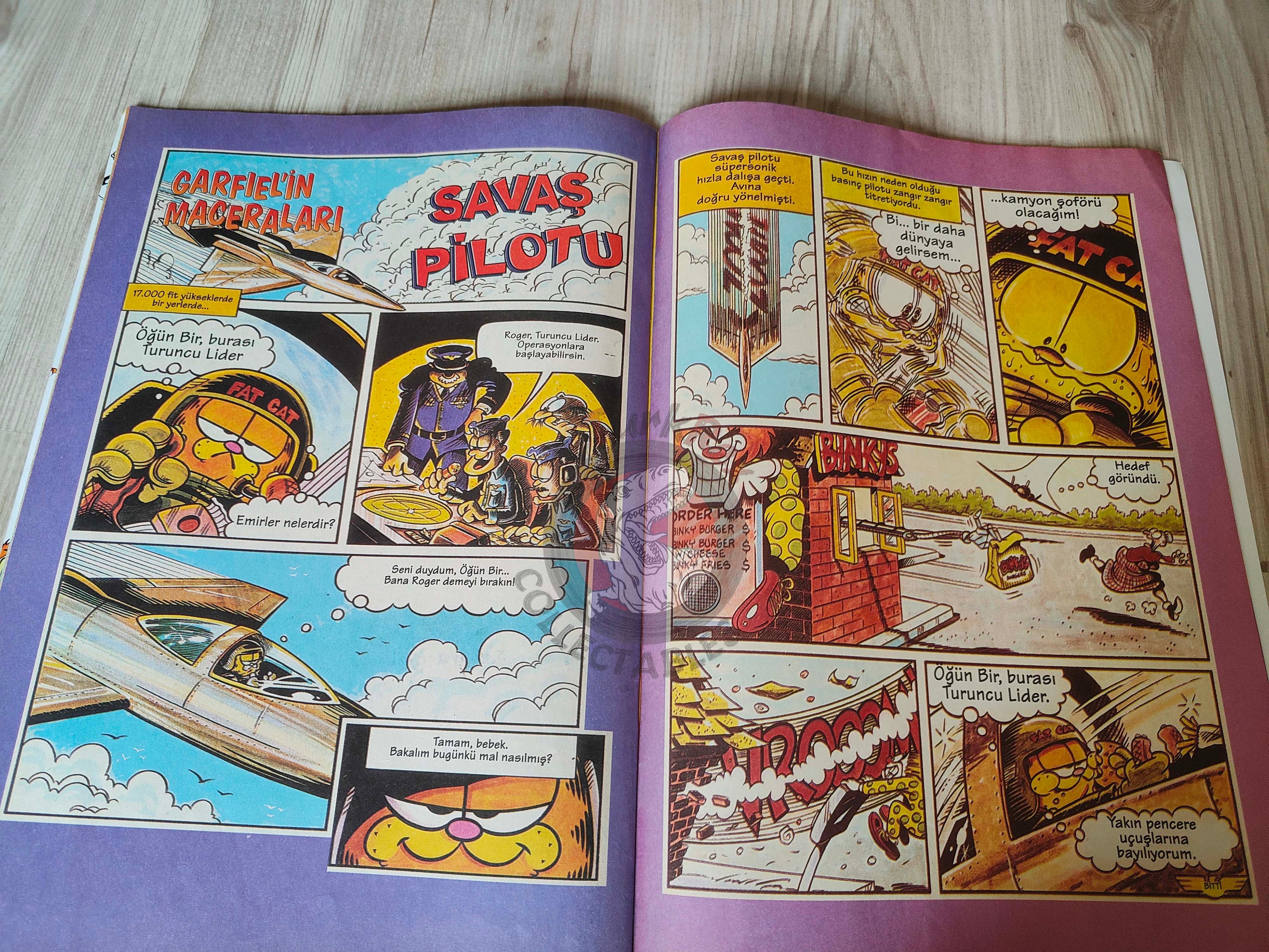 Garfield #3 1996 Turkish Magazine Comic Turkey