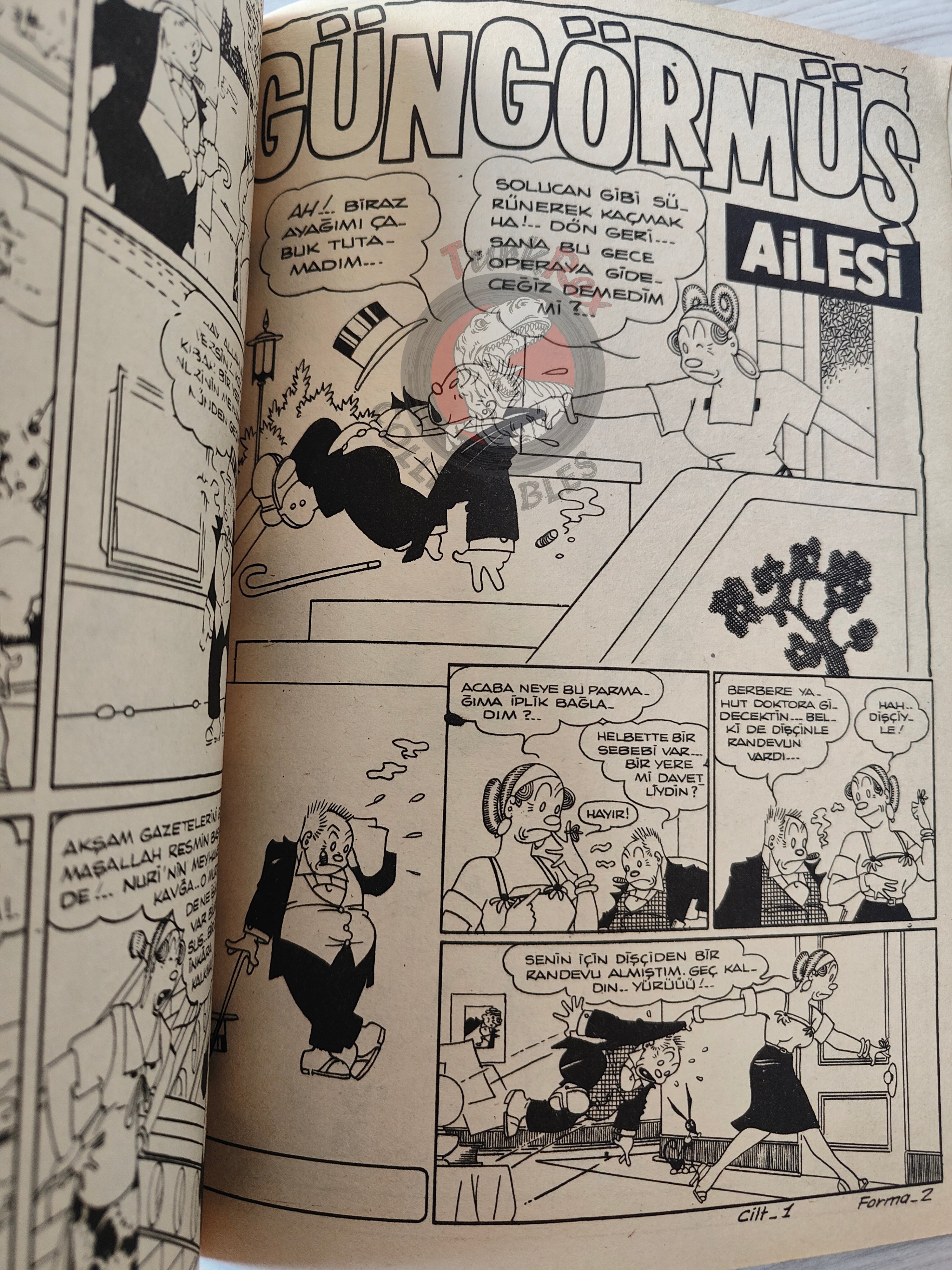 Bringing Up Father – Volume #1 1979 Turkish Comic Turkey George McManus