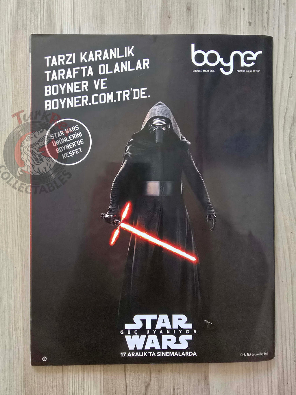 Star Wars: The Force Awakens 2015 Turkish Mag Turkey Film Special Issue