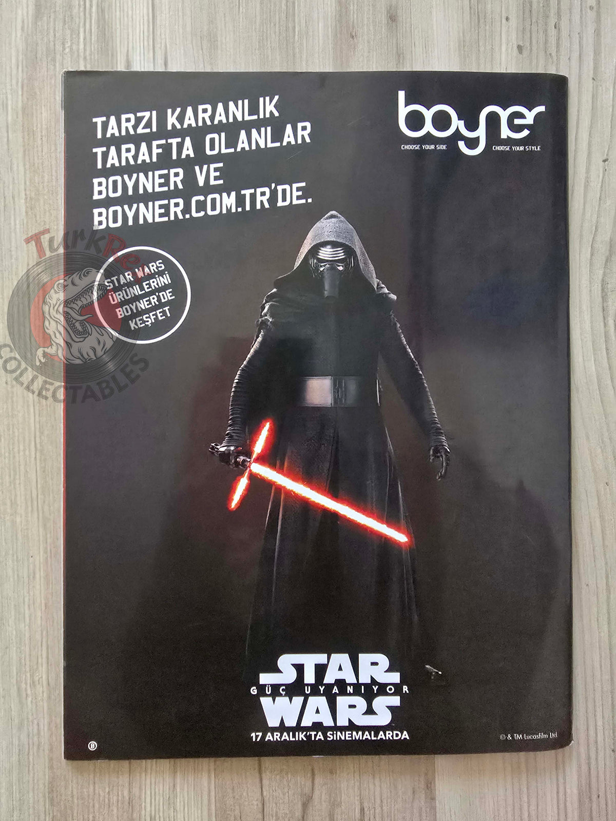 Star Wars: The Force Awakens 2015 Turkish Mag Turkey Film Special Issue