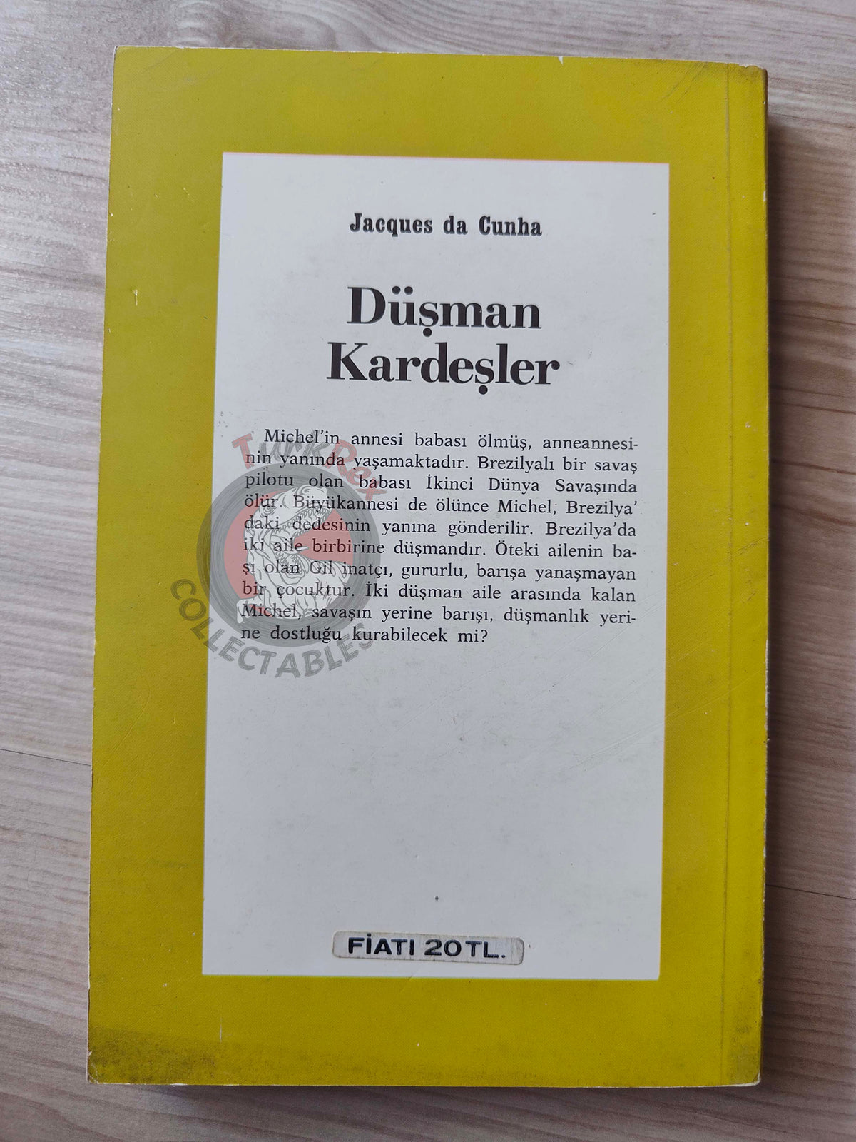 Jacques Da Cunha – Gil des Lavras 1975 Turkish Book Turkey Illustrated