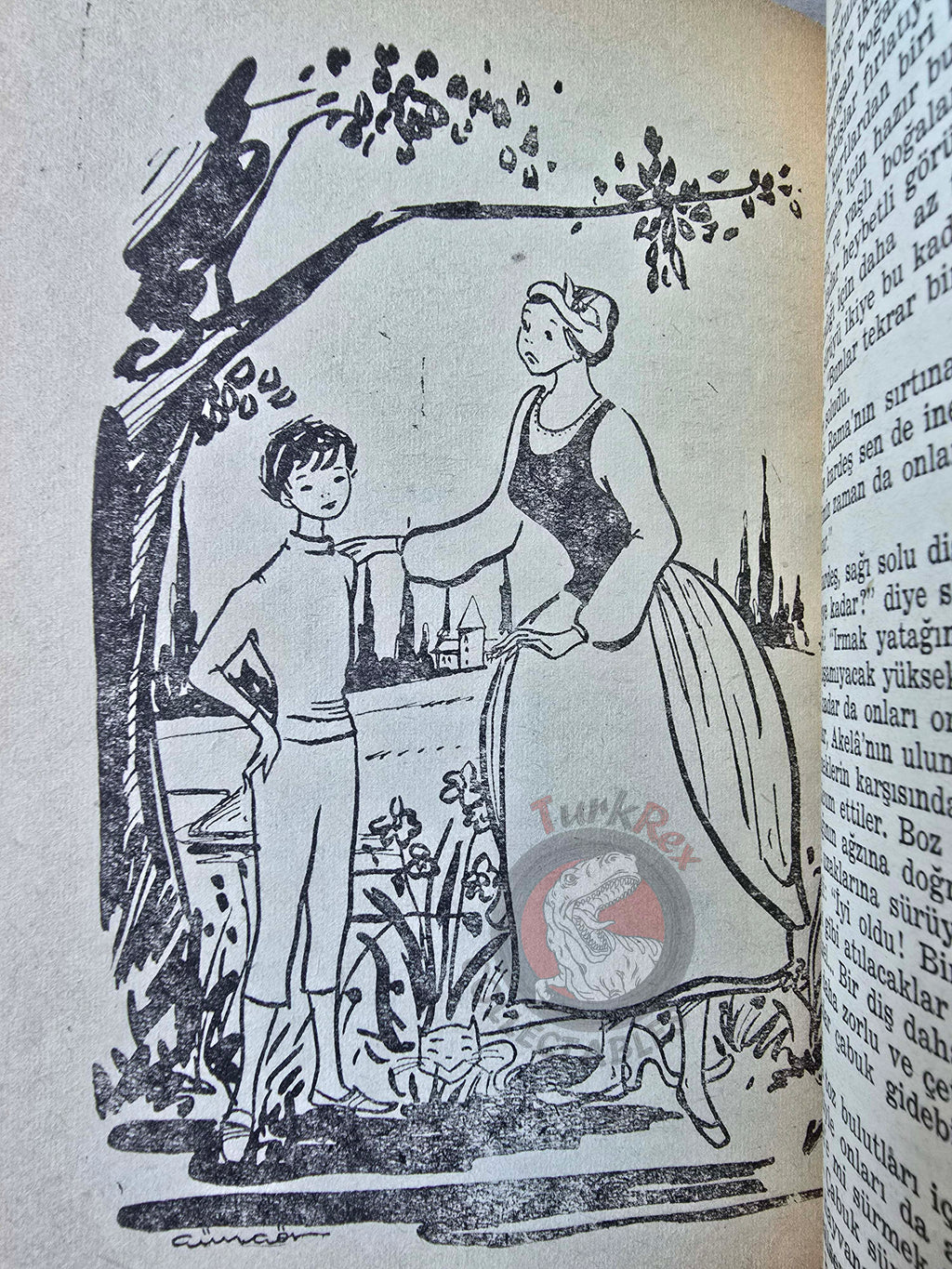 Rudyard Kipling – The Jungle Book 1957 Turkish Book Turkey Illustrated