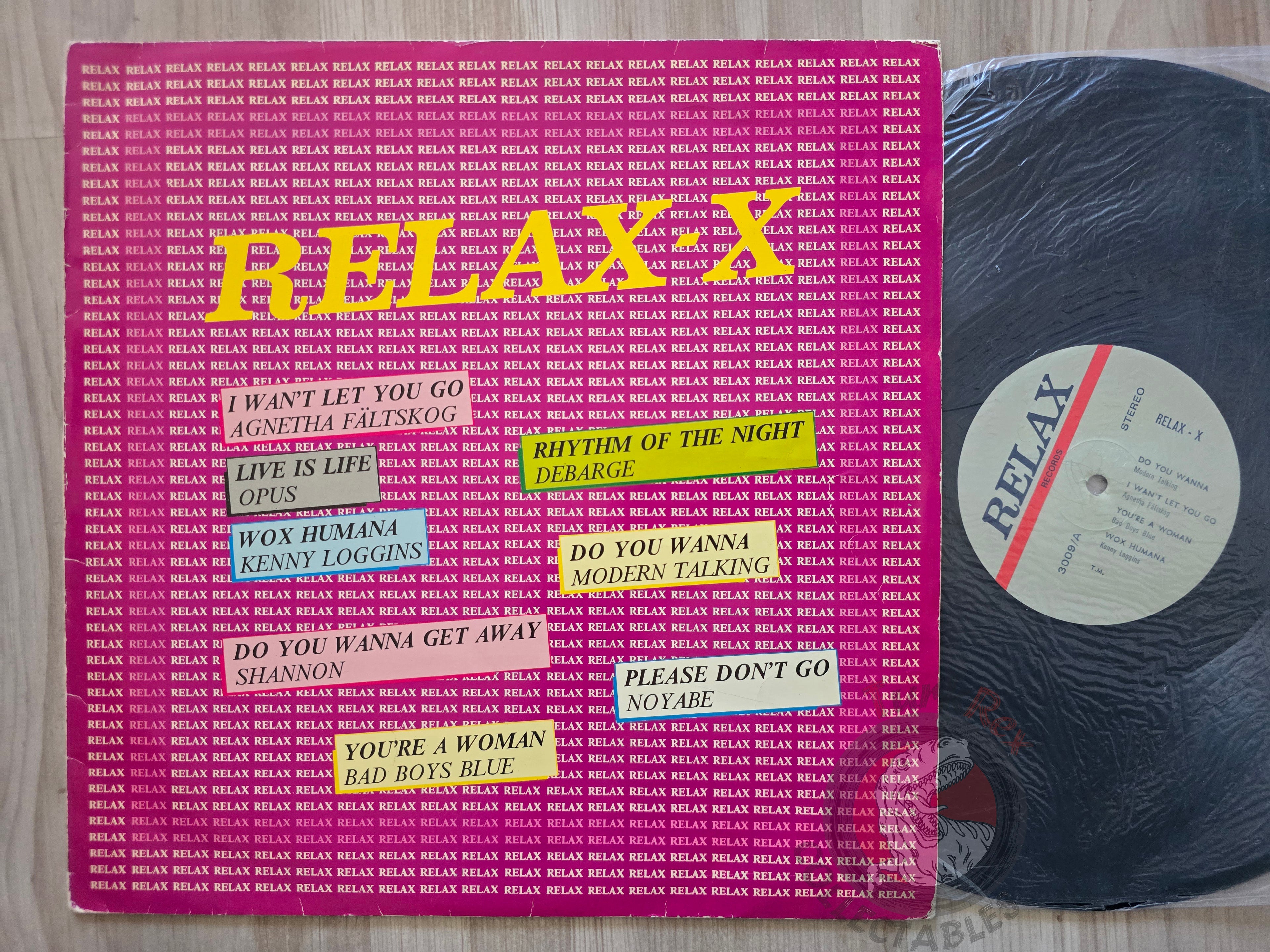Various – Relax X Turkish Pressing Vinyl Turkey Edition