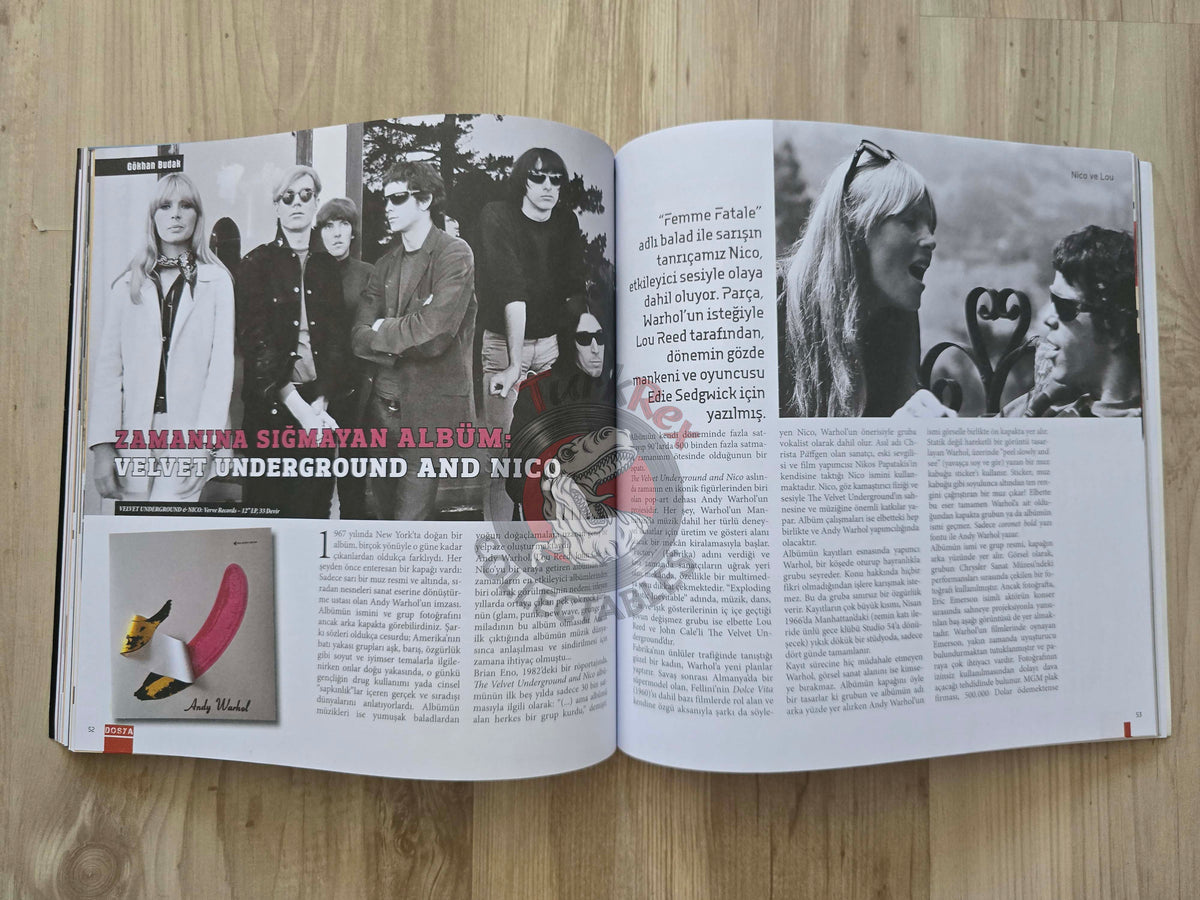Plak Mecmuası 2017 Pink Floyd to The Velvet Underground Turkish Vinyl Collecting Mag Turkey Beatles Doors