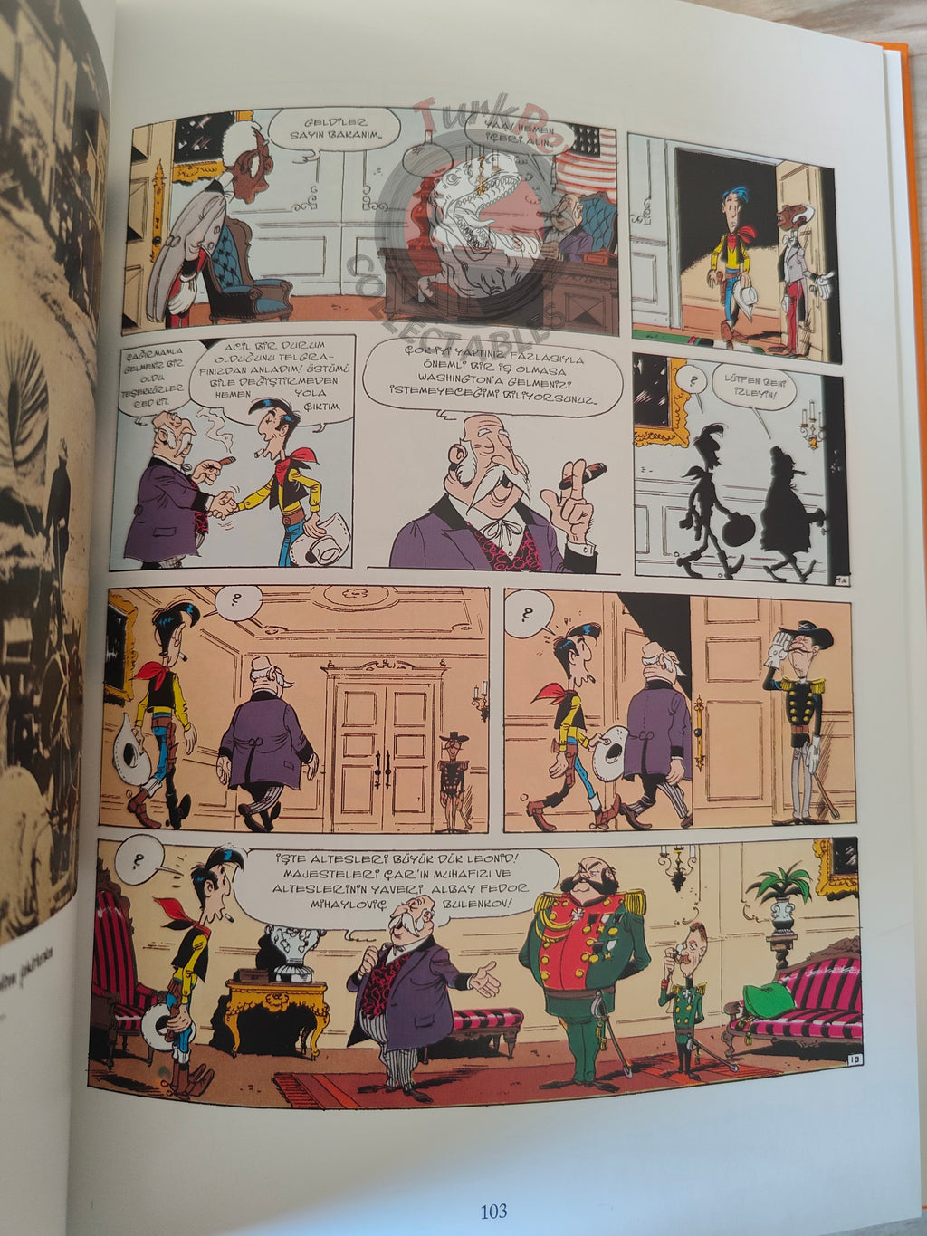 Lucky Luke – L'integrale #13 Turkish Comic Turkey Ma Dalton
