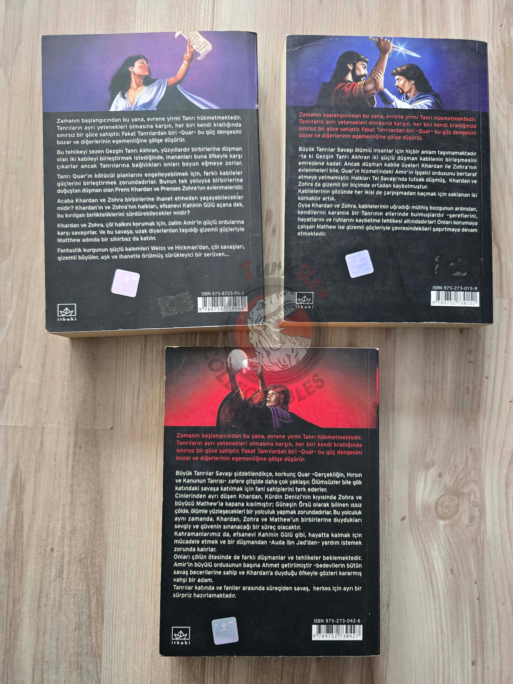 Margaret Weis & Tracy Hickman – Rose of the Prophet Trilogy Turkish Book Turkey Lot of 3