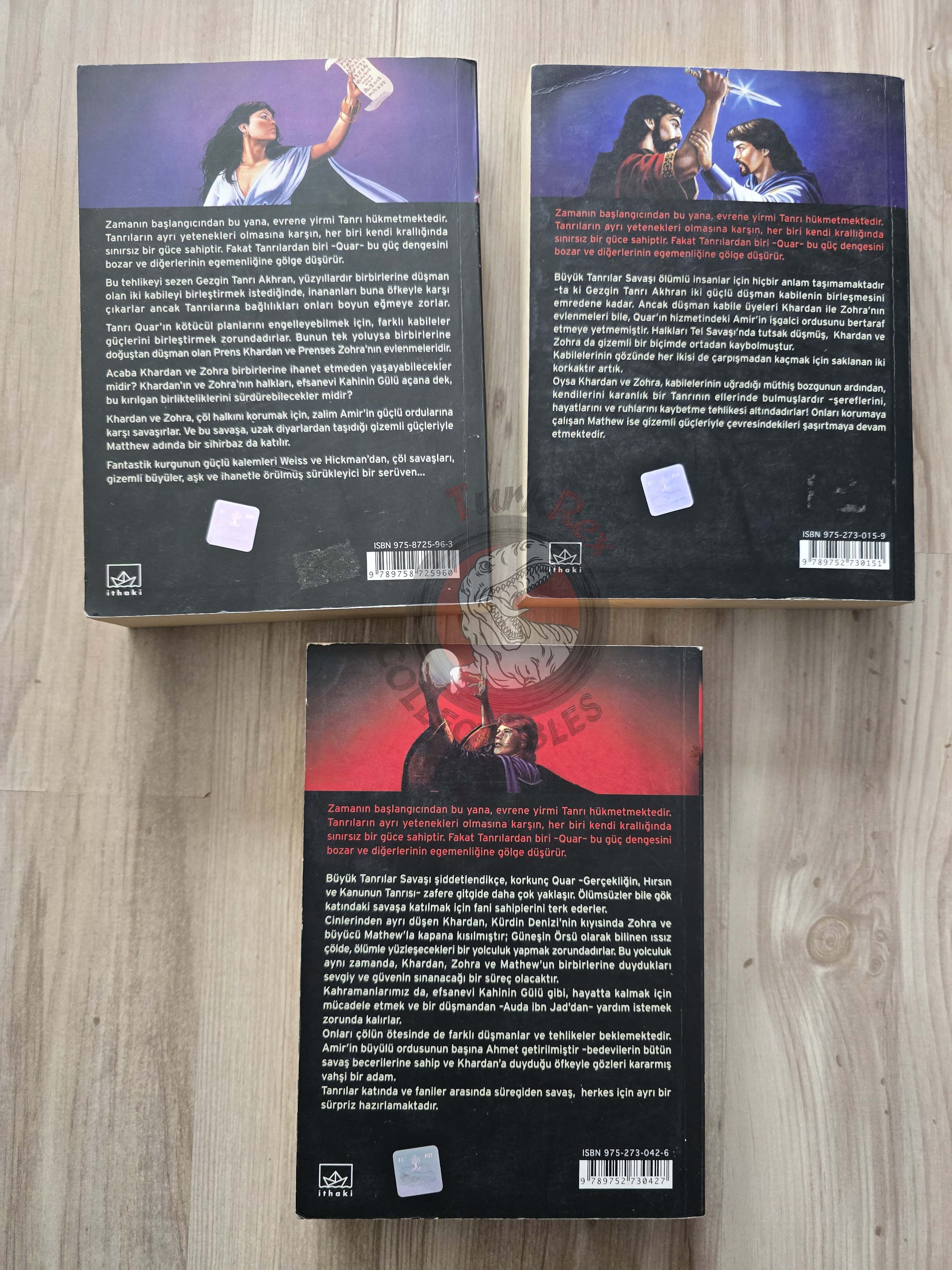 Margaret Weis & Tracy Hickman – Rose of the Prophet Trilogy Turkish Book Turkey Lot of 3