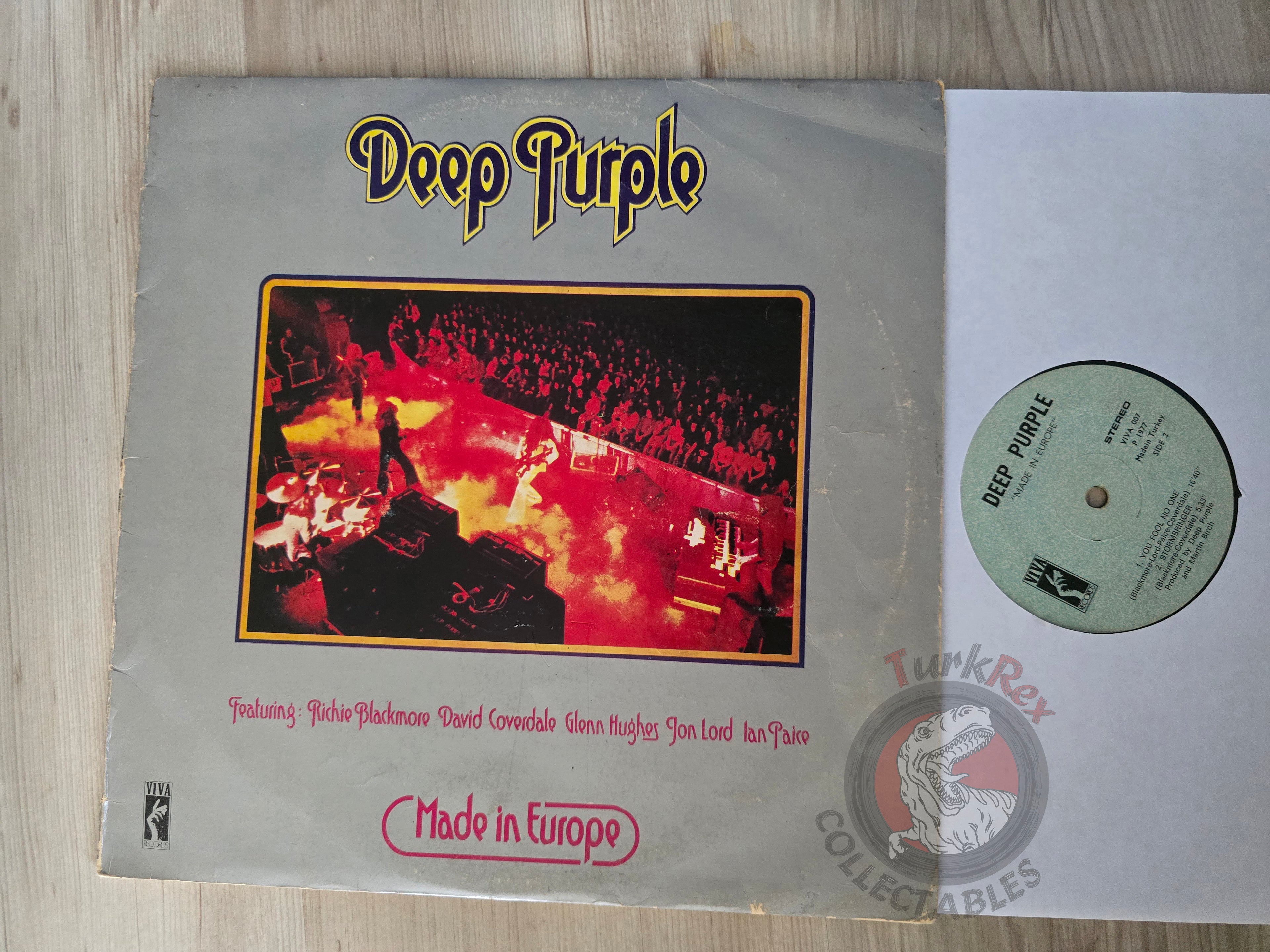 Deep Purple – Made In Europe Turkish Pressing Vinyl Turkey Edition 2