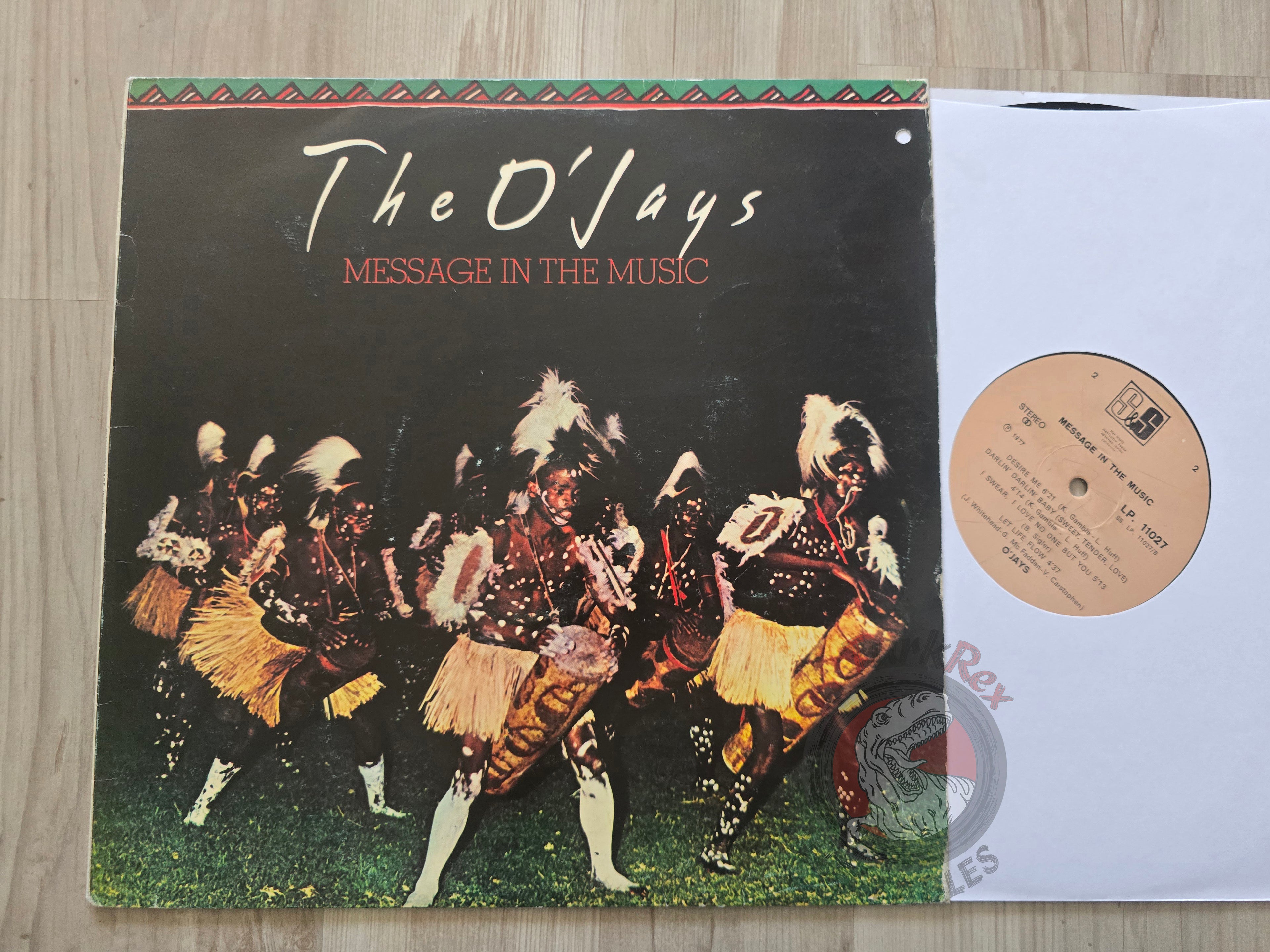 The O'Jays – Message In The Music Turkish Pressing Vinyl Turkey Edition
