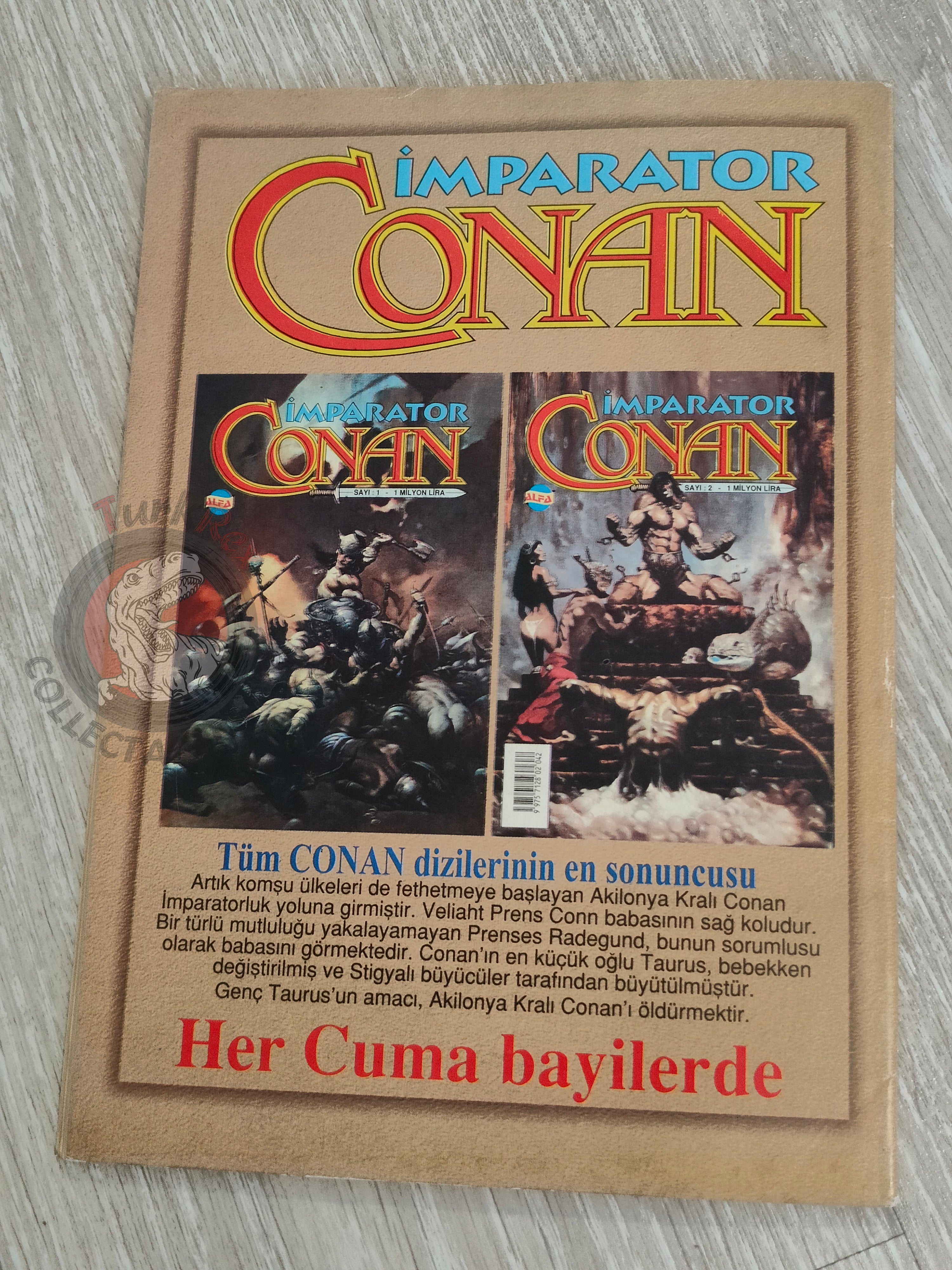 Conan #23 The Savage Sword of Conan #39 Turkish Comic Turkey