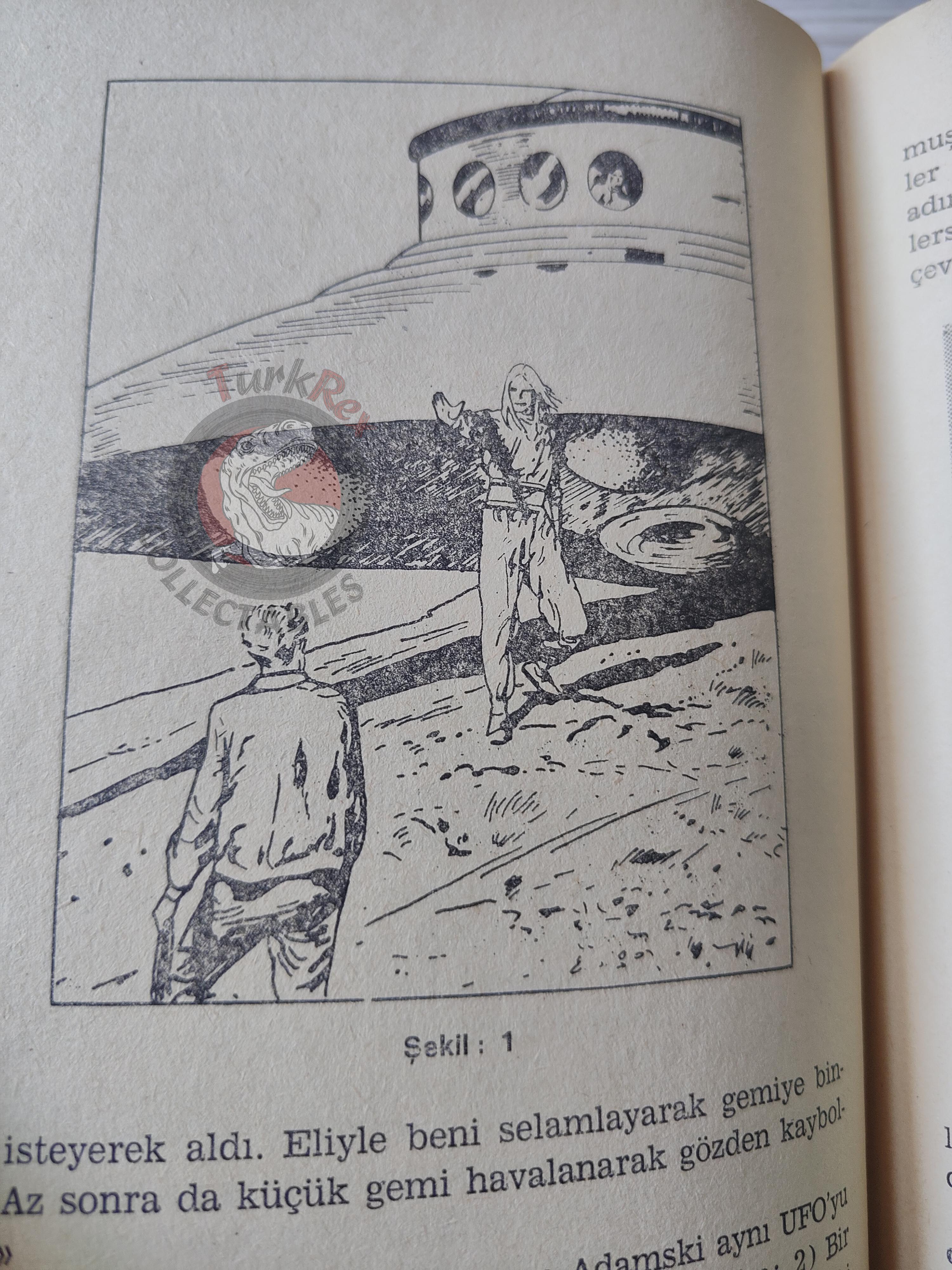 UFO General Structures 1978 Turkish Book Turkey Parapsychology