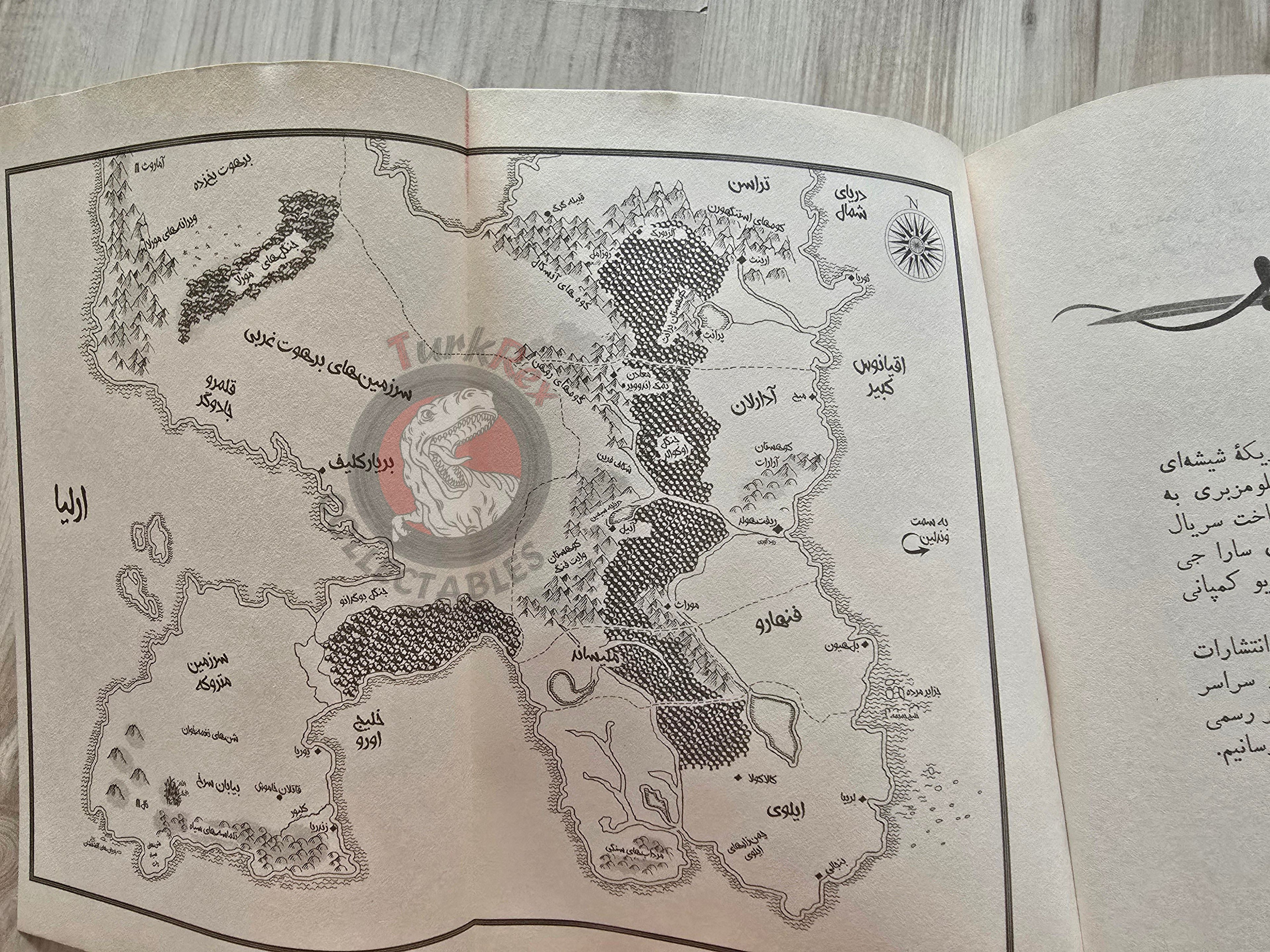 Sarah J. Maas – Throne of Glass 2016 Persian Book Iran Farsi