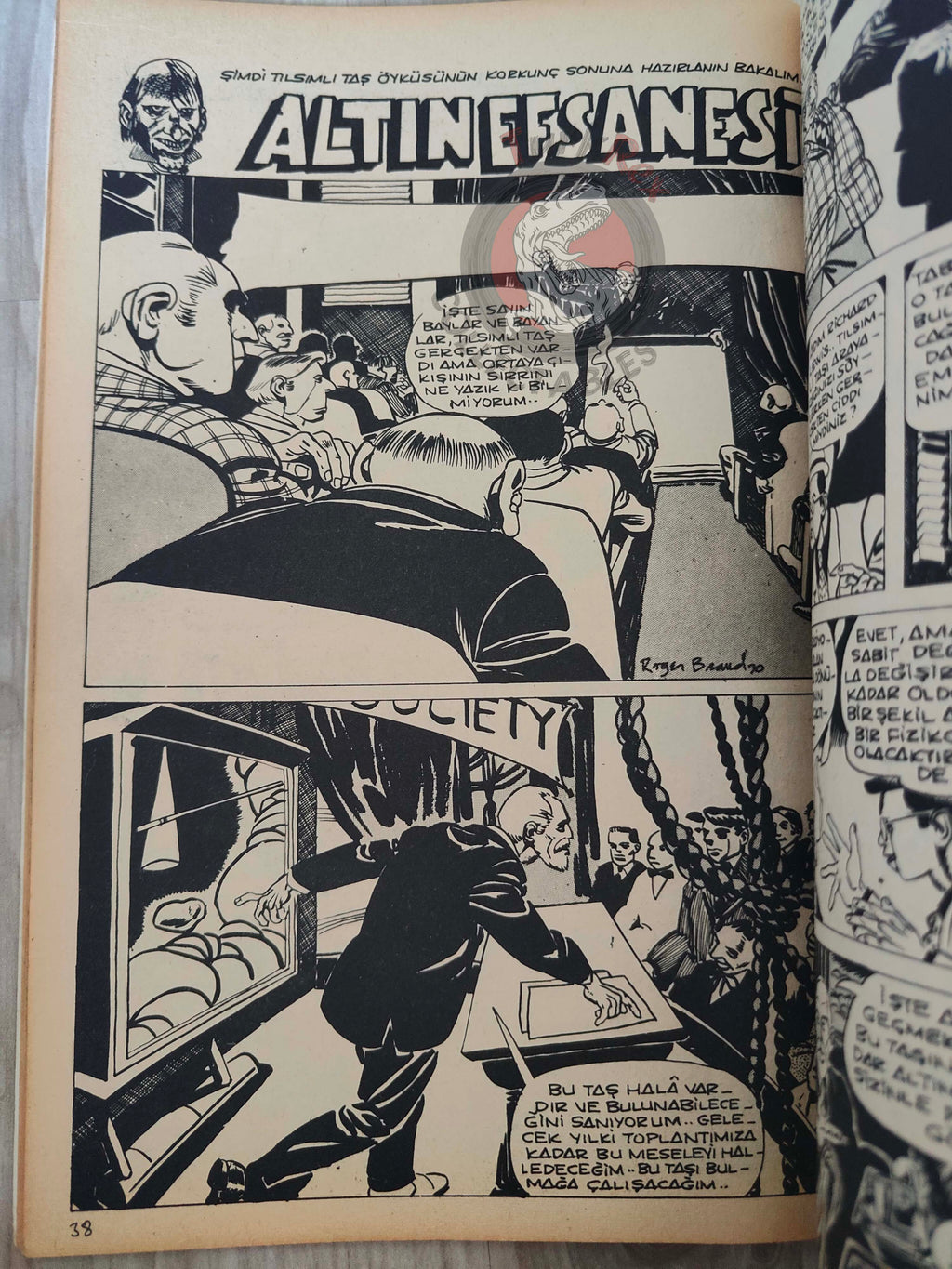 Korku January 1973 Turkish Comic Turkey Vampirella #19 Warren Creepy Eerie