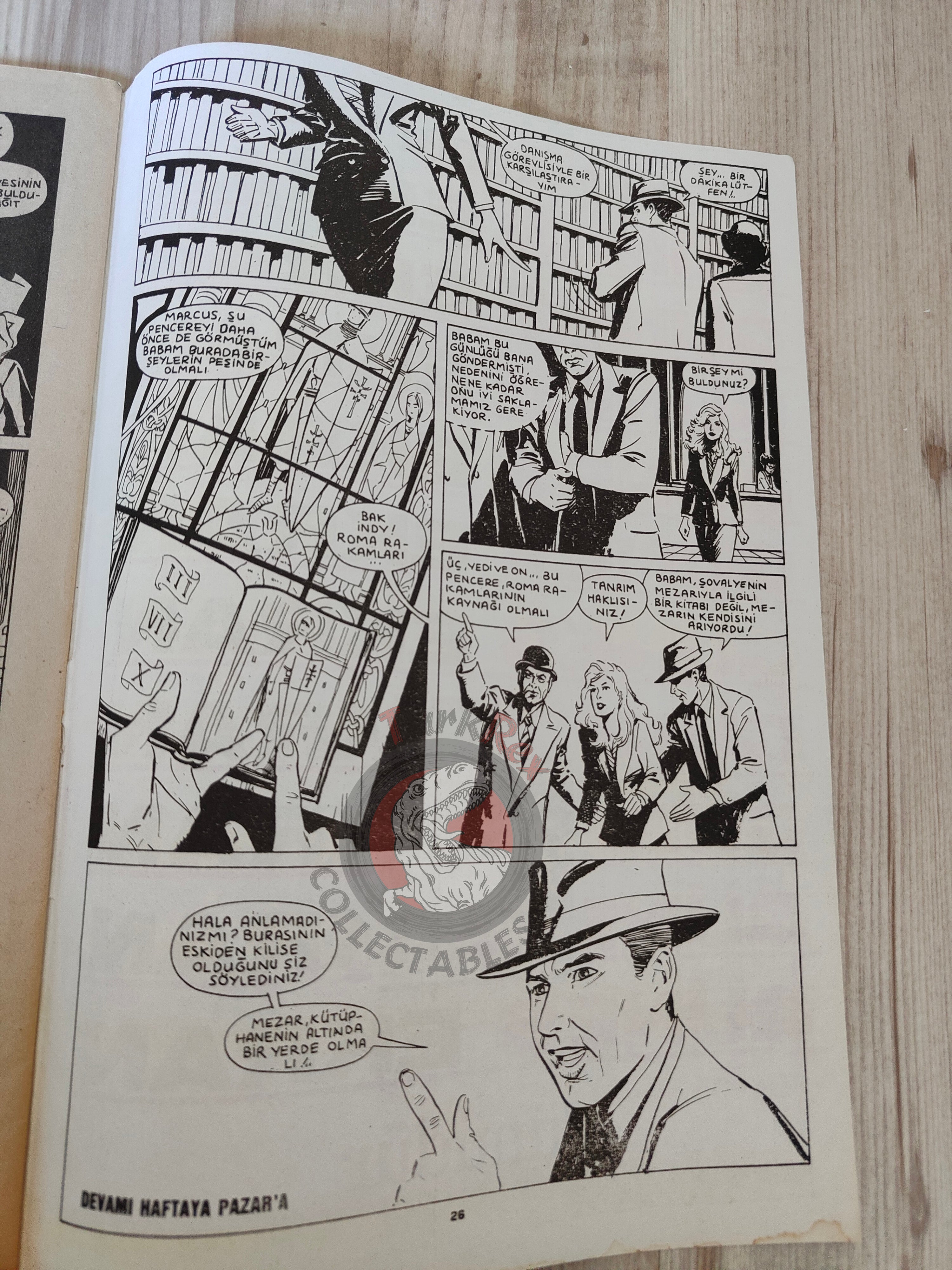 Indiana Jones #1 1989 Turkish Comic Turkey and the Last Crusade