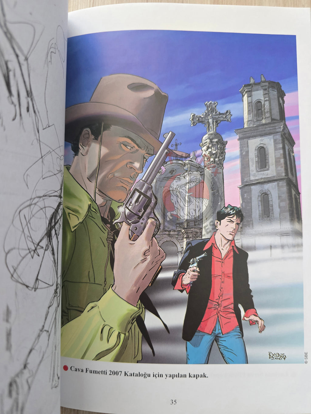 Dylan Dog - Bruno Brindisi -  Davide Occhicone Turkish Book Turkey 1st Edition