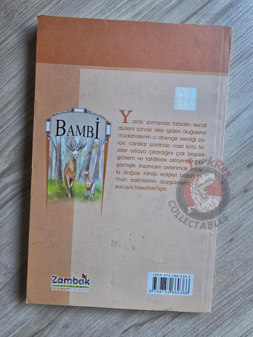 Felix Salten – Bambi 2004 Turkish Book Turkey Illustrated 1