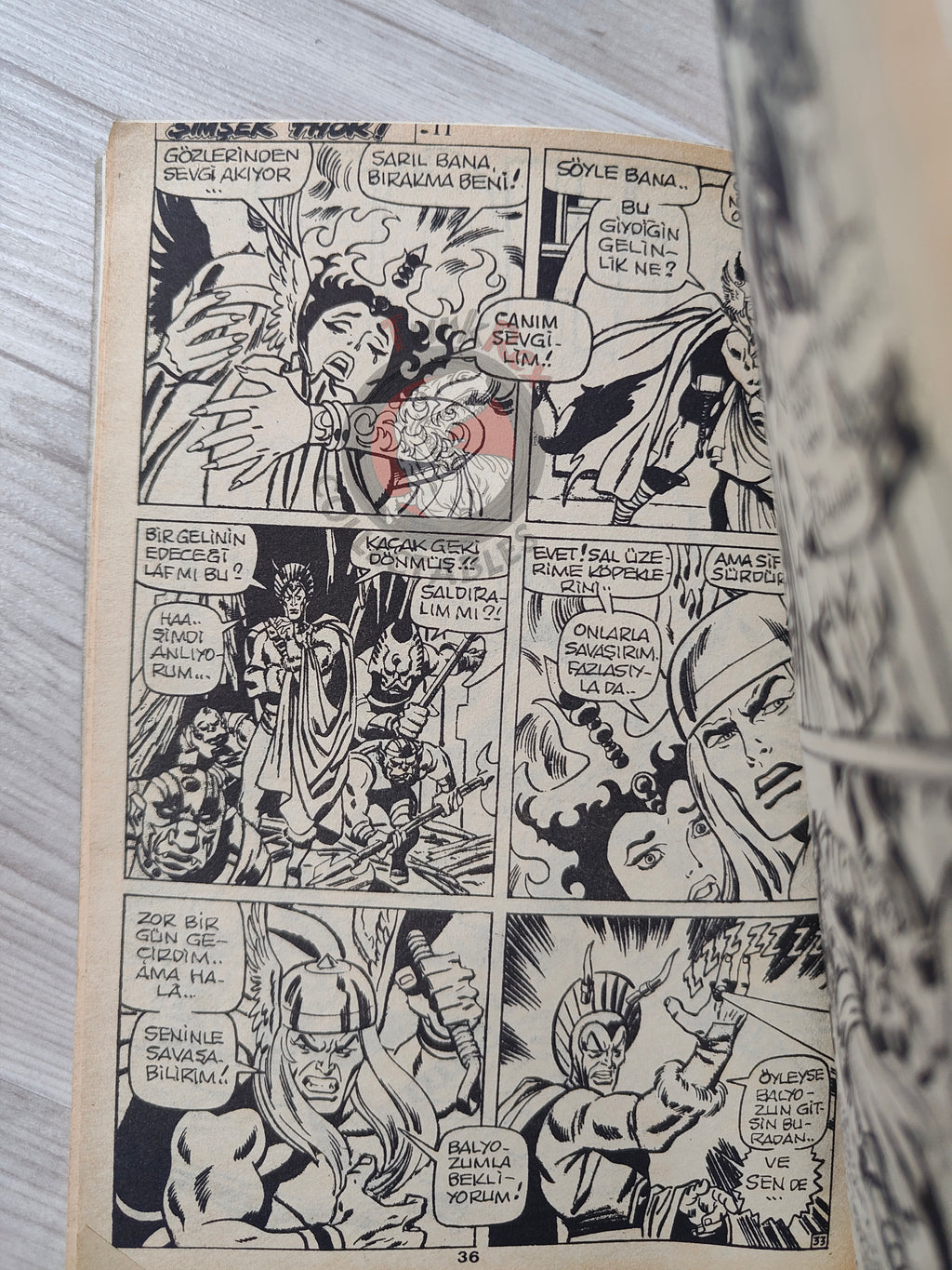 Thor #4 1985 Turkish Comic Turkey The Mighty Thor #193–196 Silver Surfer