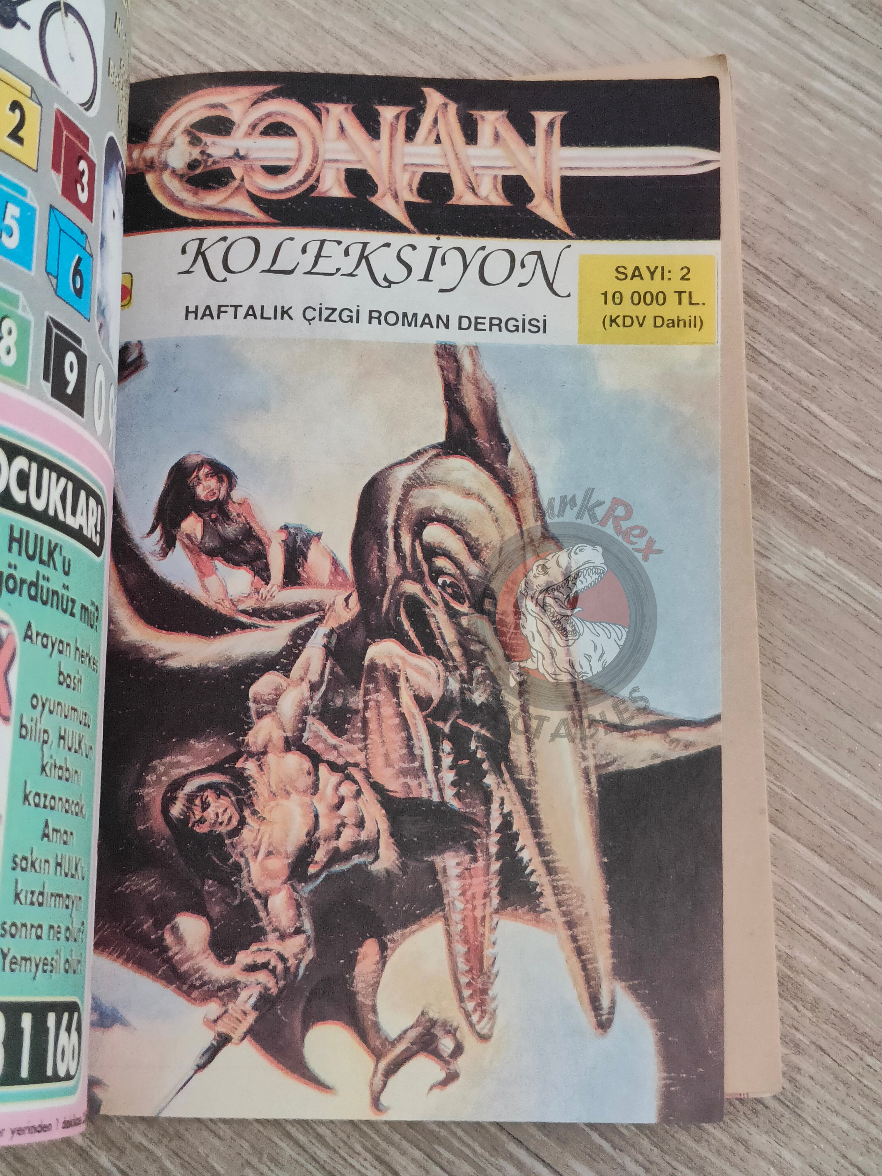 Conan The Barbarian #1 1994 #1-9  Turkish Comic Turkey