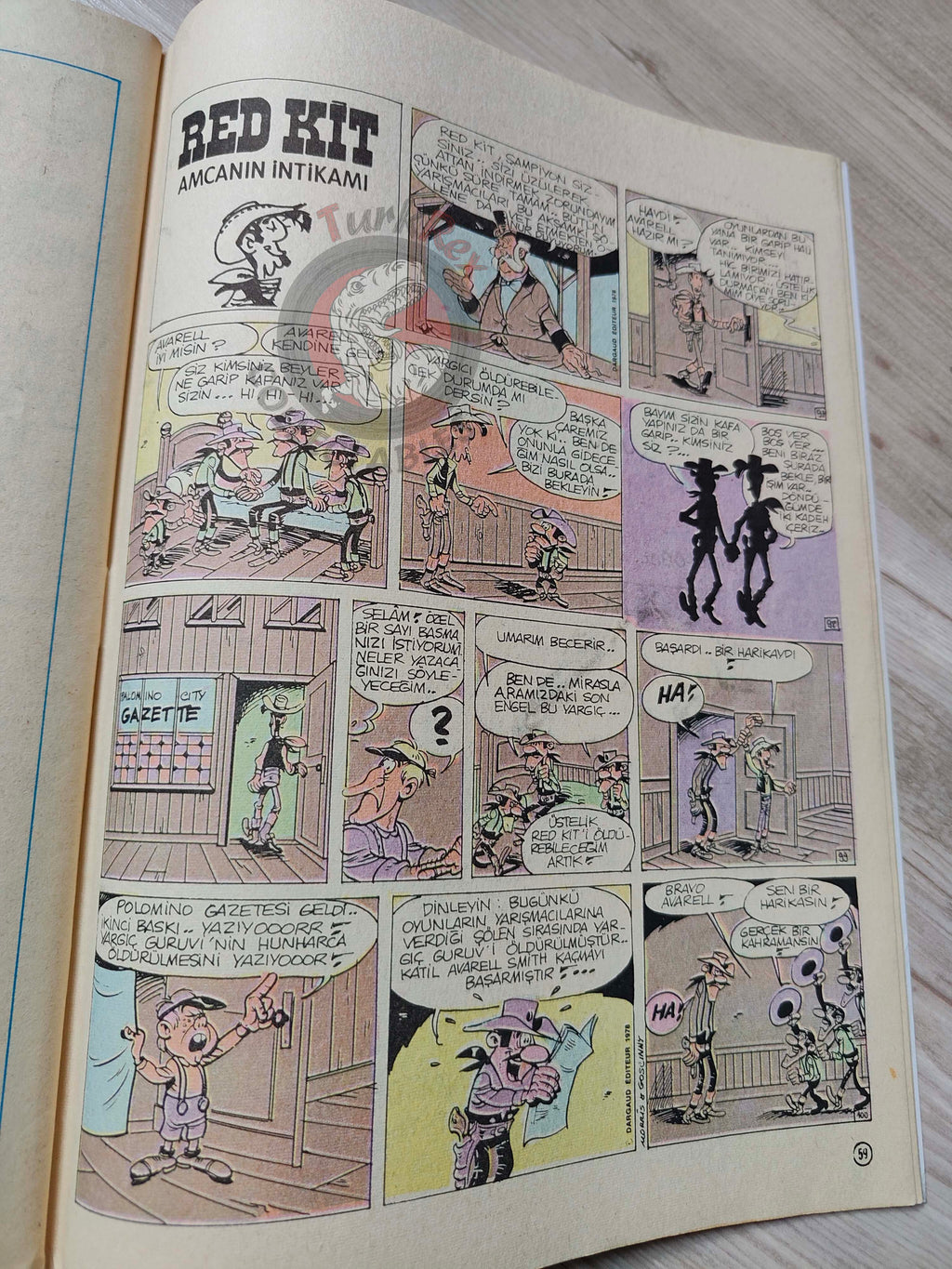 Milliyet Çocuk #10 1979 Turkish Comic Turkey Joyas Literarias Juveniles #61 Mayne Reid