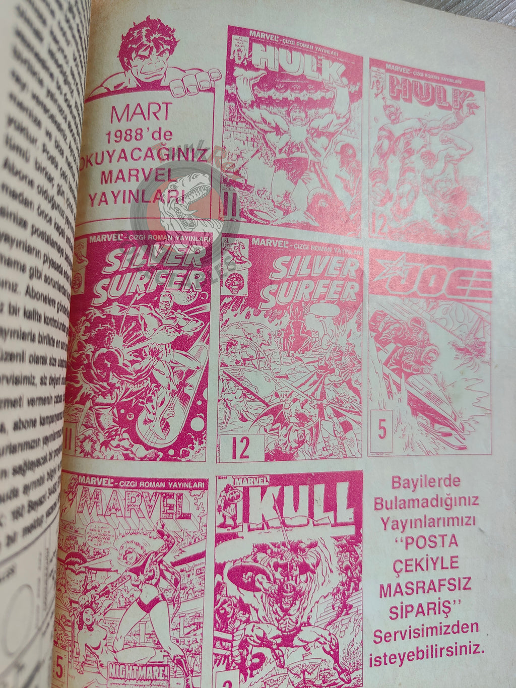 Hulk #12 1988 Turkish Comic Turkey cover #12 #139