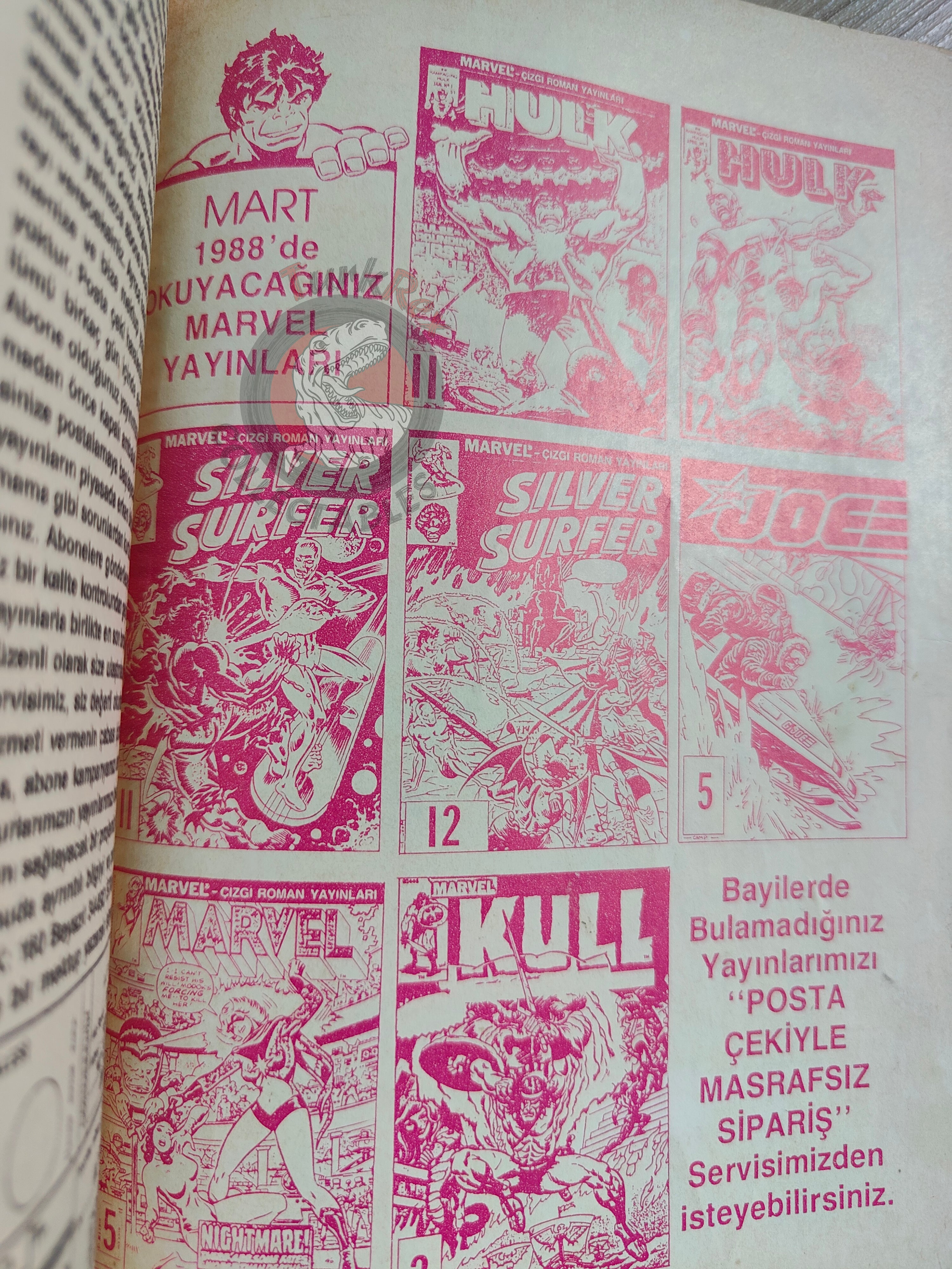Hulk #12 1988 Turkish Comic Turkey cover #12 #139