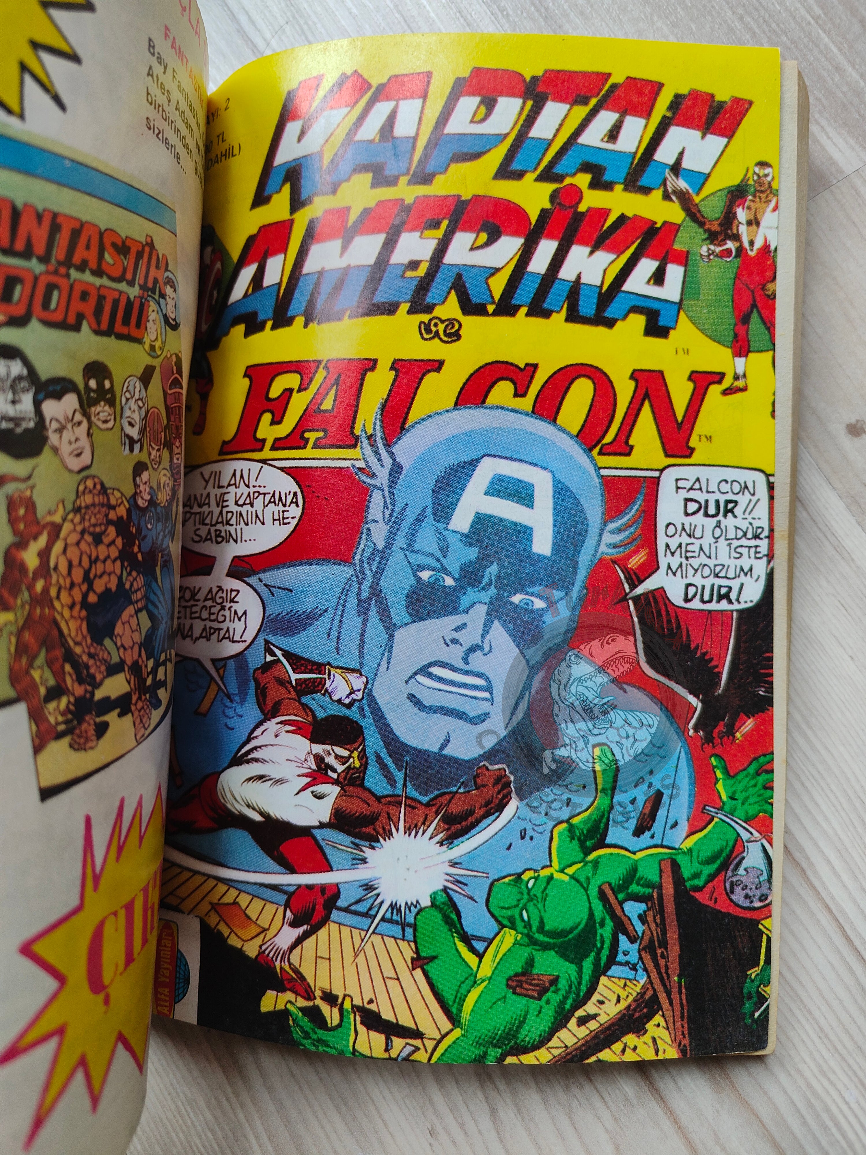 Captain America – Volume 1 1989 Turkish Comic Turkey
