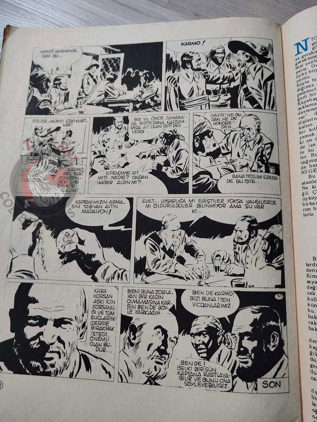 Milliyet Çocuk #36 1979 Turkish Comic Turkey Joyas Literarias Juveniles #118 Emilio Salgari