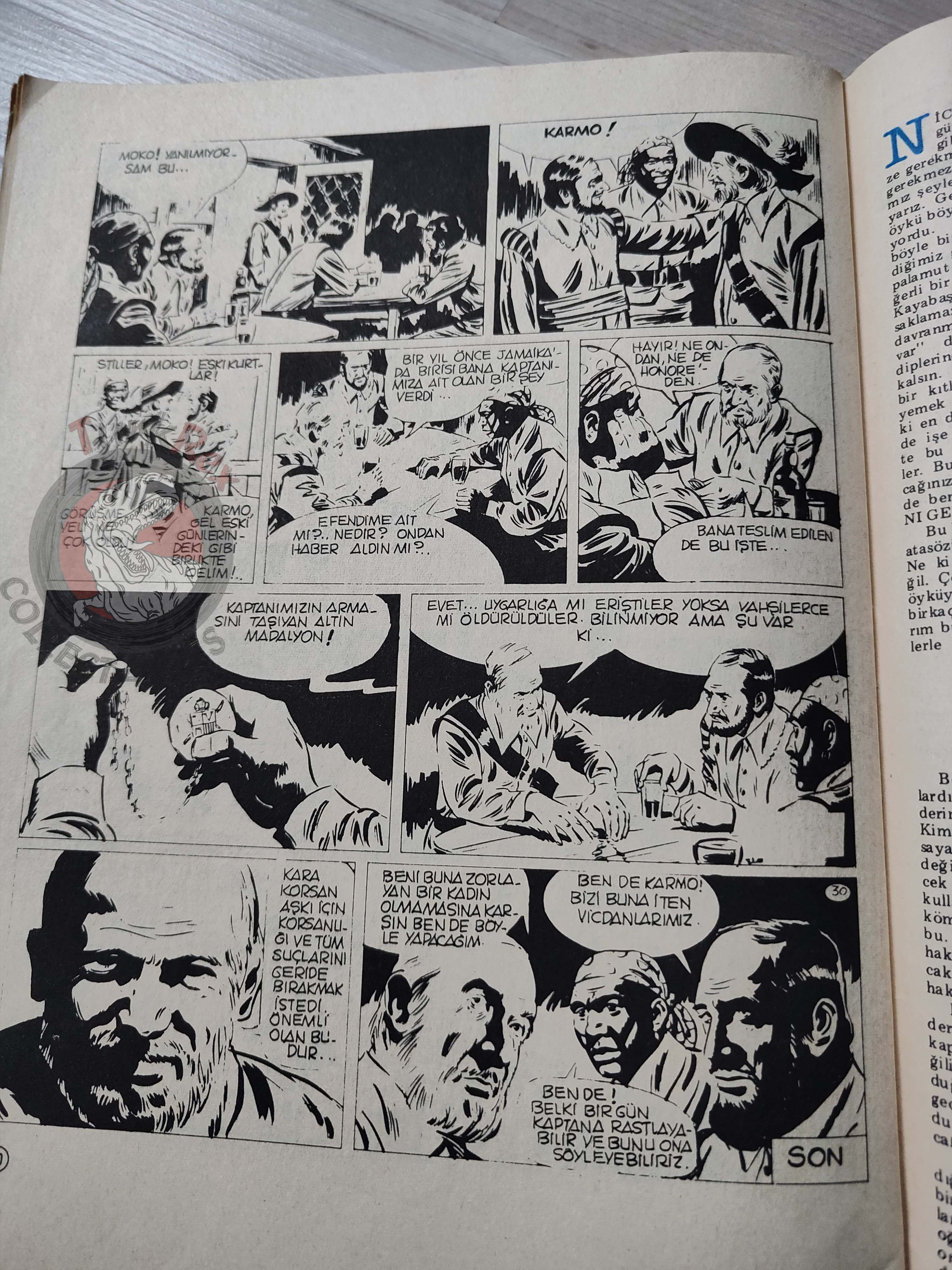 Milliyet Çocuk #36 1979 Turkish Comic Turkey Joyas Literarias Juveniles #118 Emilio Salgari