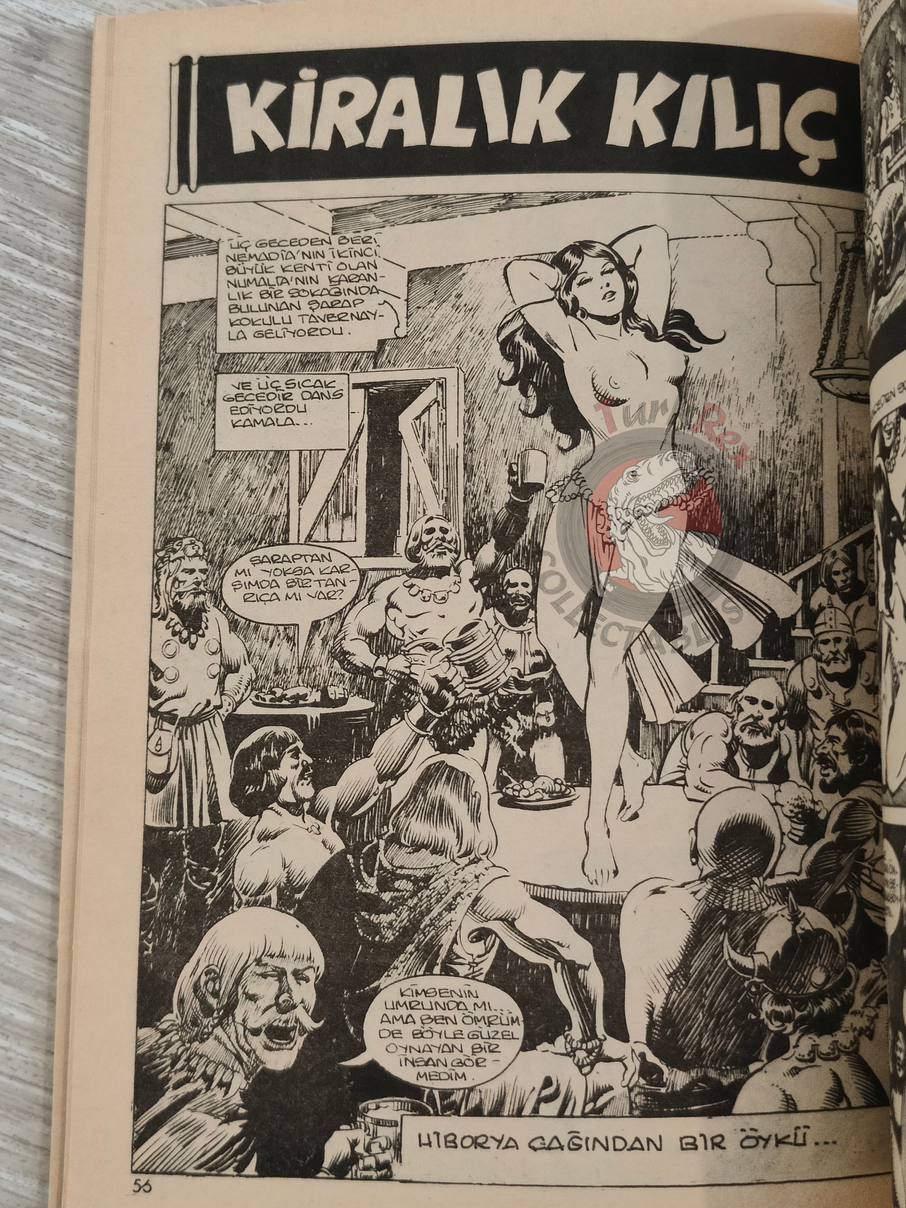 Conan #11 1983 The Savage Sword of Conan Issue #4 Turkish Comic Turkey