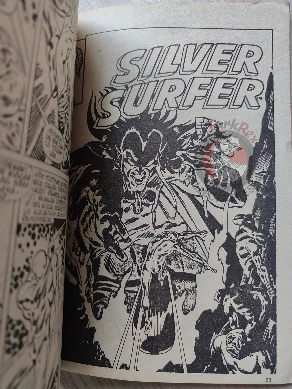 Silver Surfer Vol #1 1988 Turkish Comic Turkey #1 #2 #3 Vol. 2 #36 Epic Illustrated #1