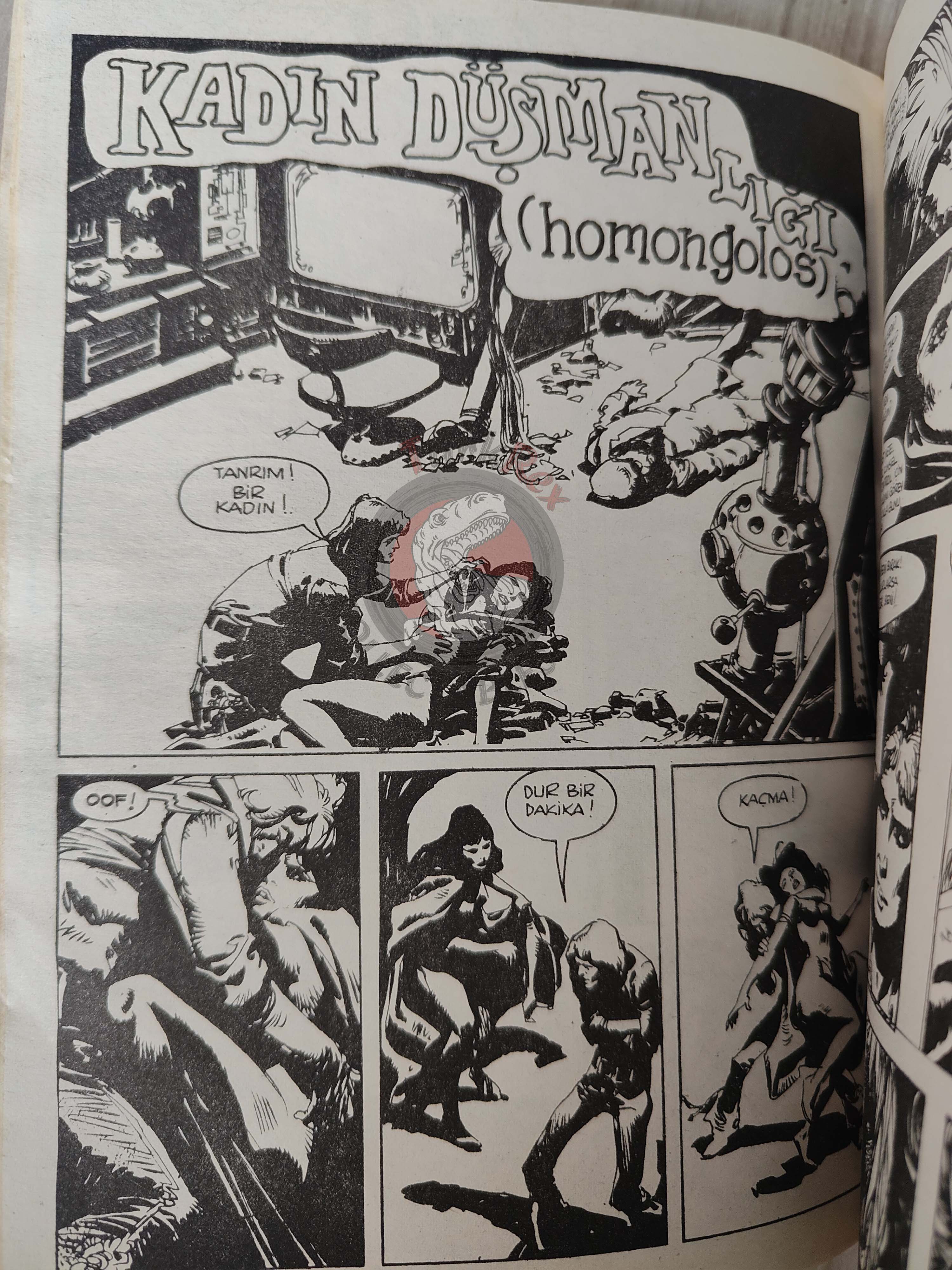 Süper Korku Altın Seri #1 1987 Turkish Comic Turkey Warren Creepy Eerie  Boris Vallejo