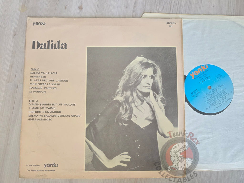 Dalida – Salma Ya Salama Turkish Pressing Vinyl Turkey Edition