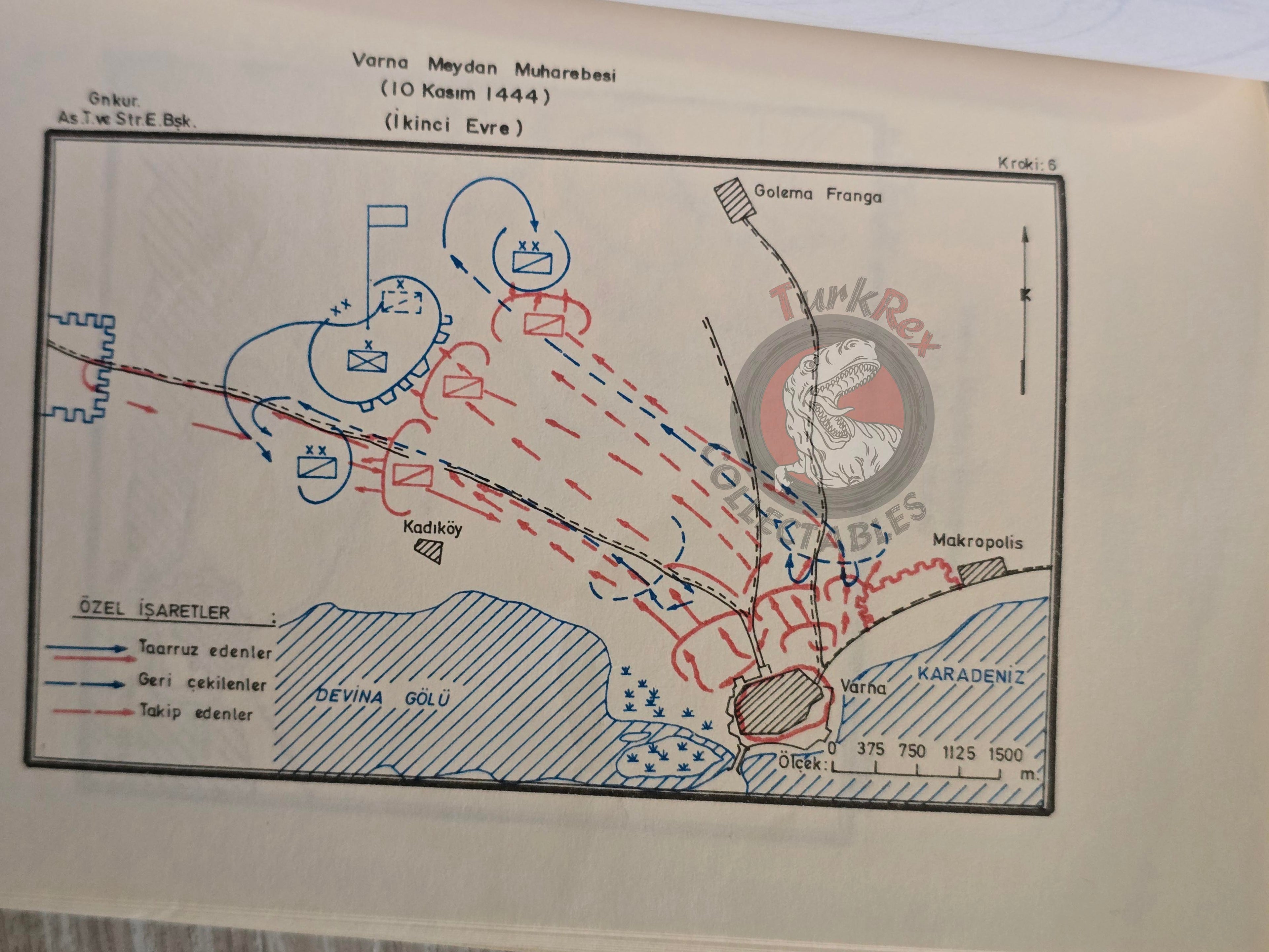 The Battles of Varna and Second Kosovo 1986 Turkish Book Military Ottoman Empire Maps Murad II