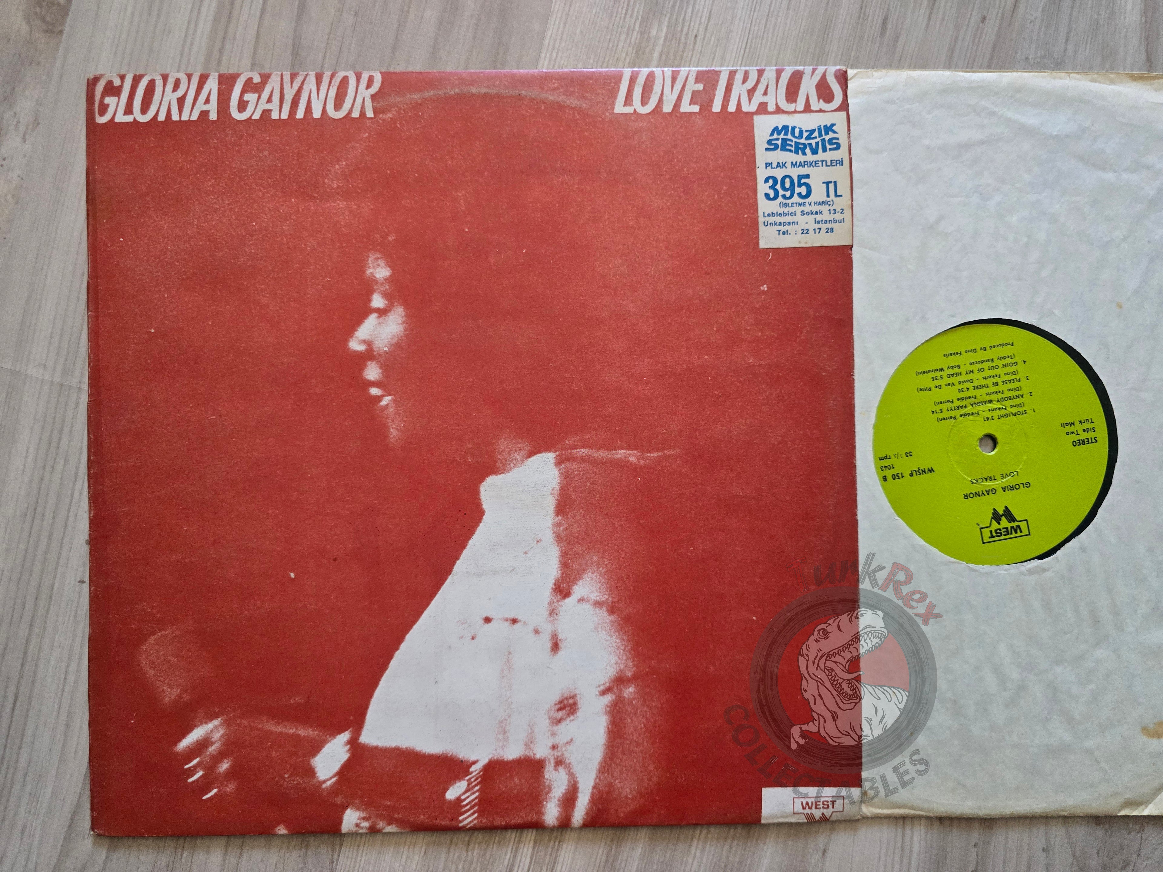 Gloria Gaynor – Love Tracks Turkish Pressing Vinyl Turkey Edition