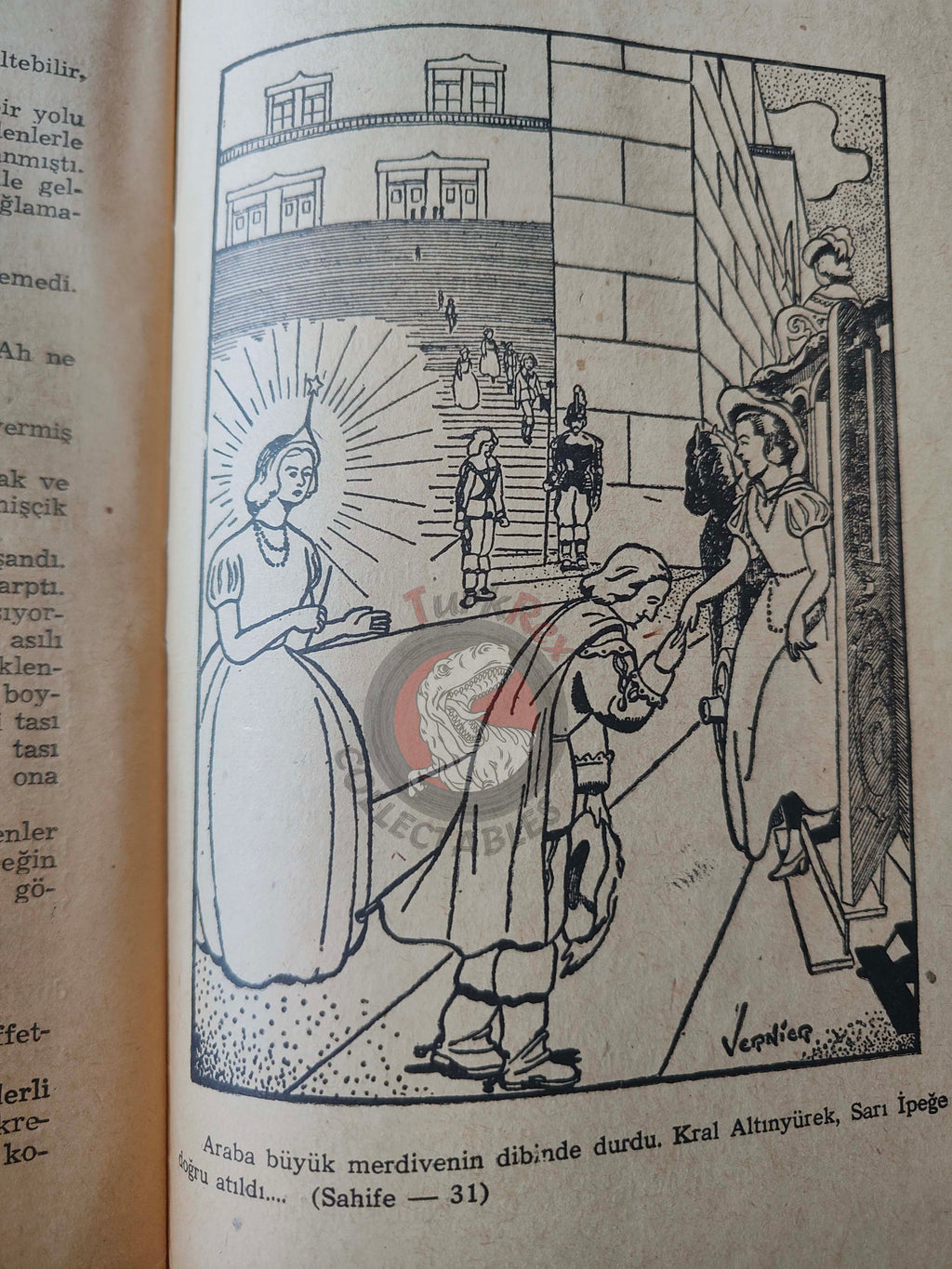 Countess of Ségur –  Silk Princess 1945 Turkish Book Turkey Illustrated