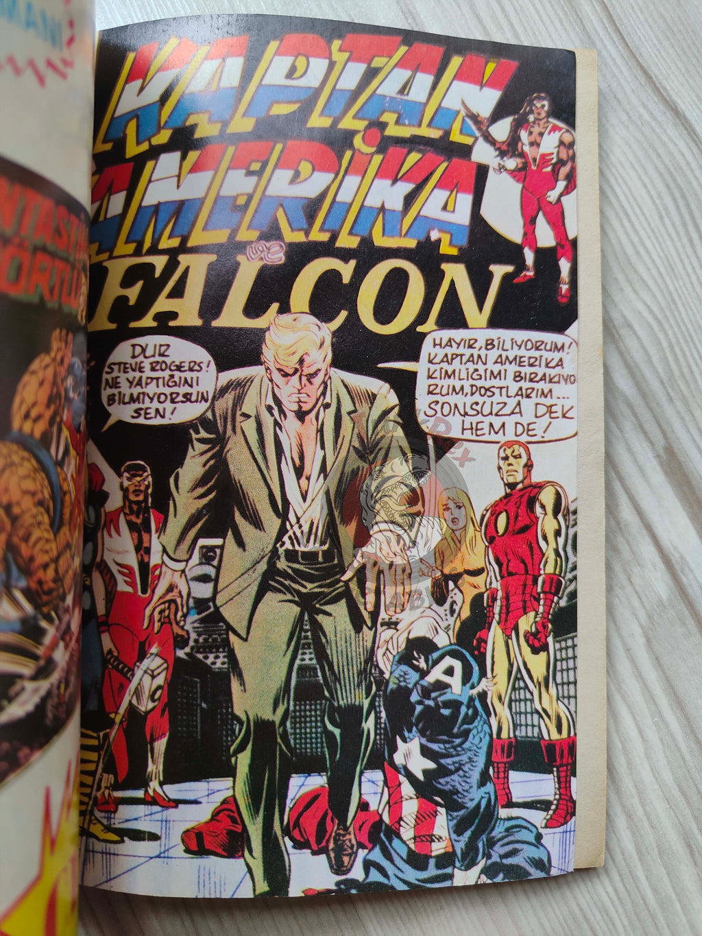 Captain America – Volume 3 1989 Turkish Comic Turkey Thor