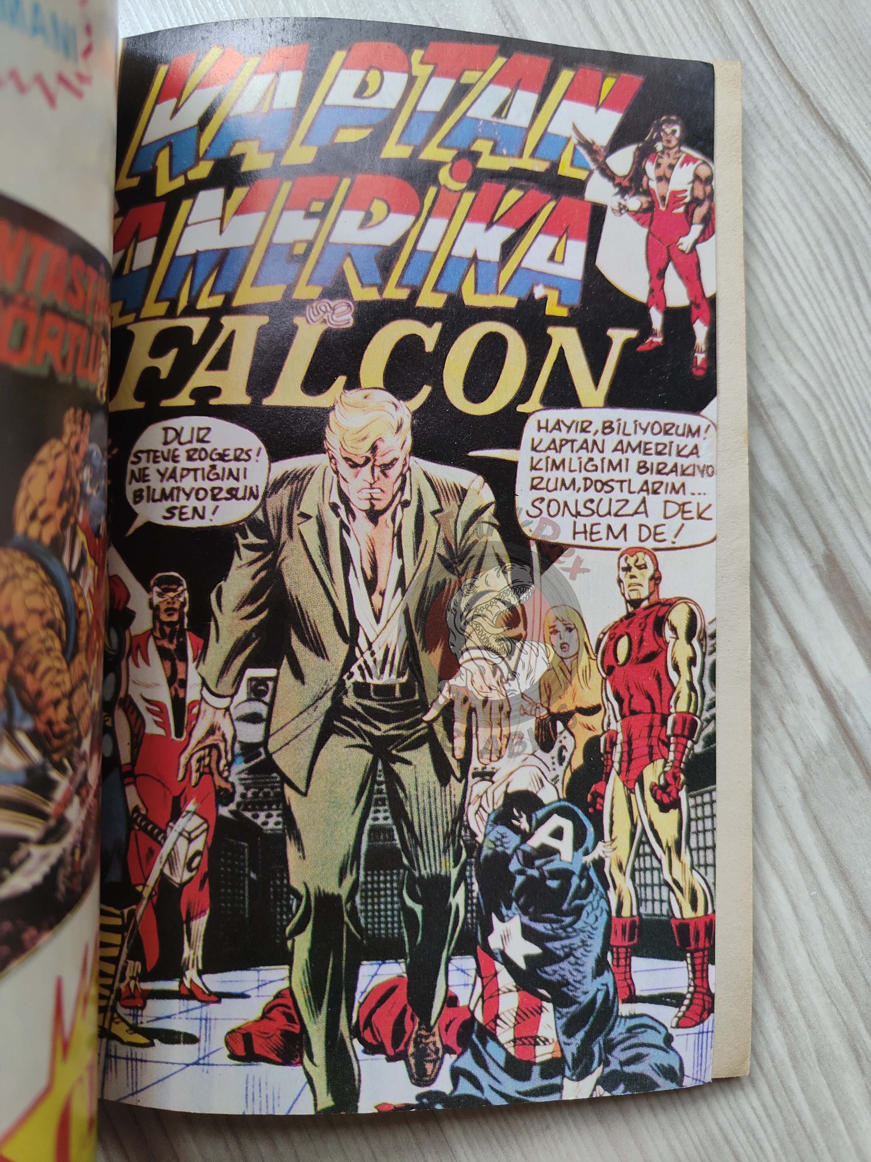 Captain America – Volume 3 1989 Turkish Comic Turkey Thor