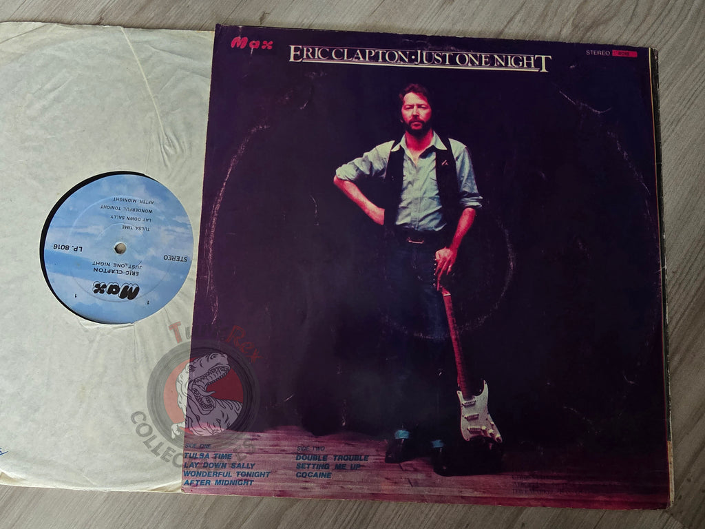 Eric Clapton – Just One Night Turkish Pressing Vinyl Turkey Edition