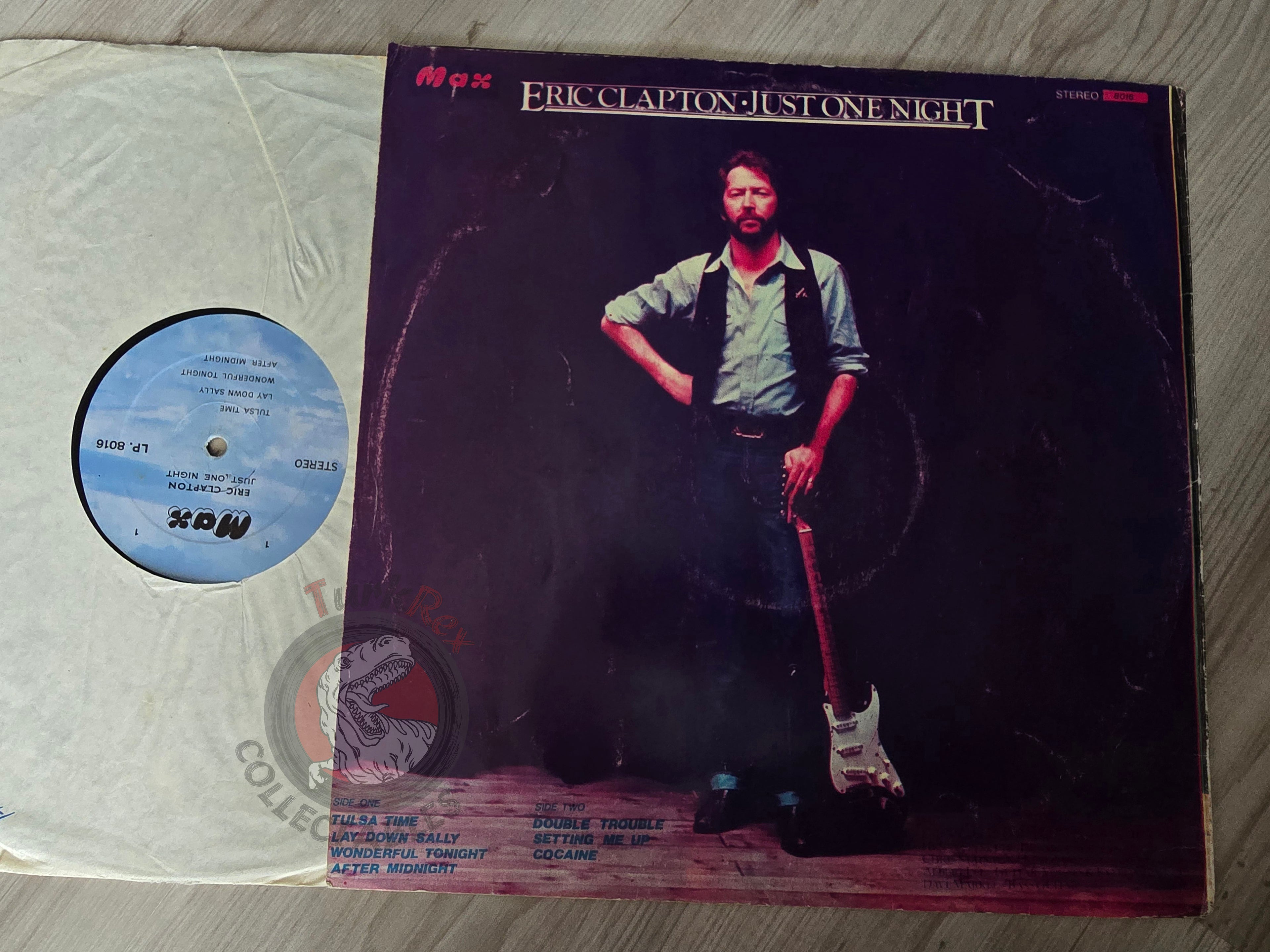 Eric Clapton – Just One Night Turkish Pressing Vinyl Turkey Edition