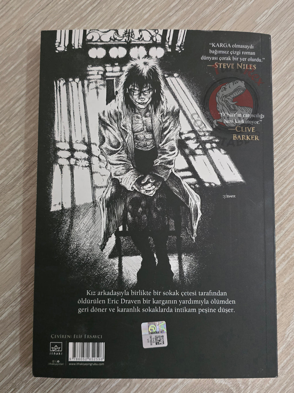 The Crow Special Edition Turkish Comic Turkey James O’Barr