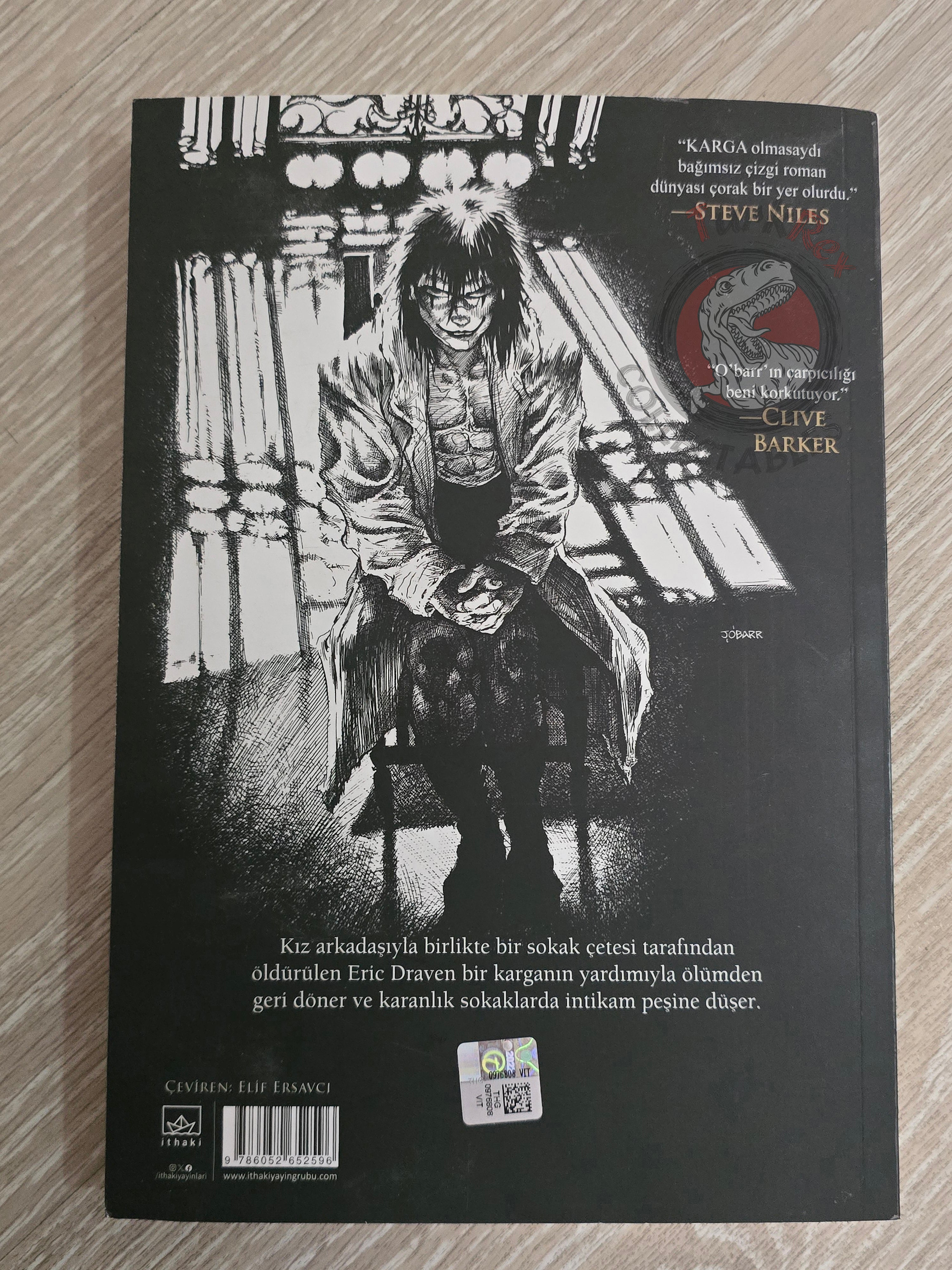 The Crow Special Edition Turkish Comic Turkey James O’Barr