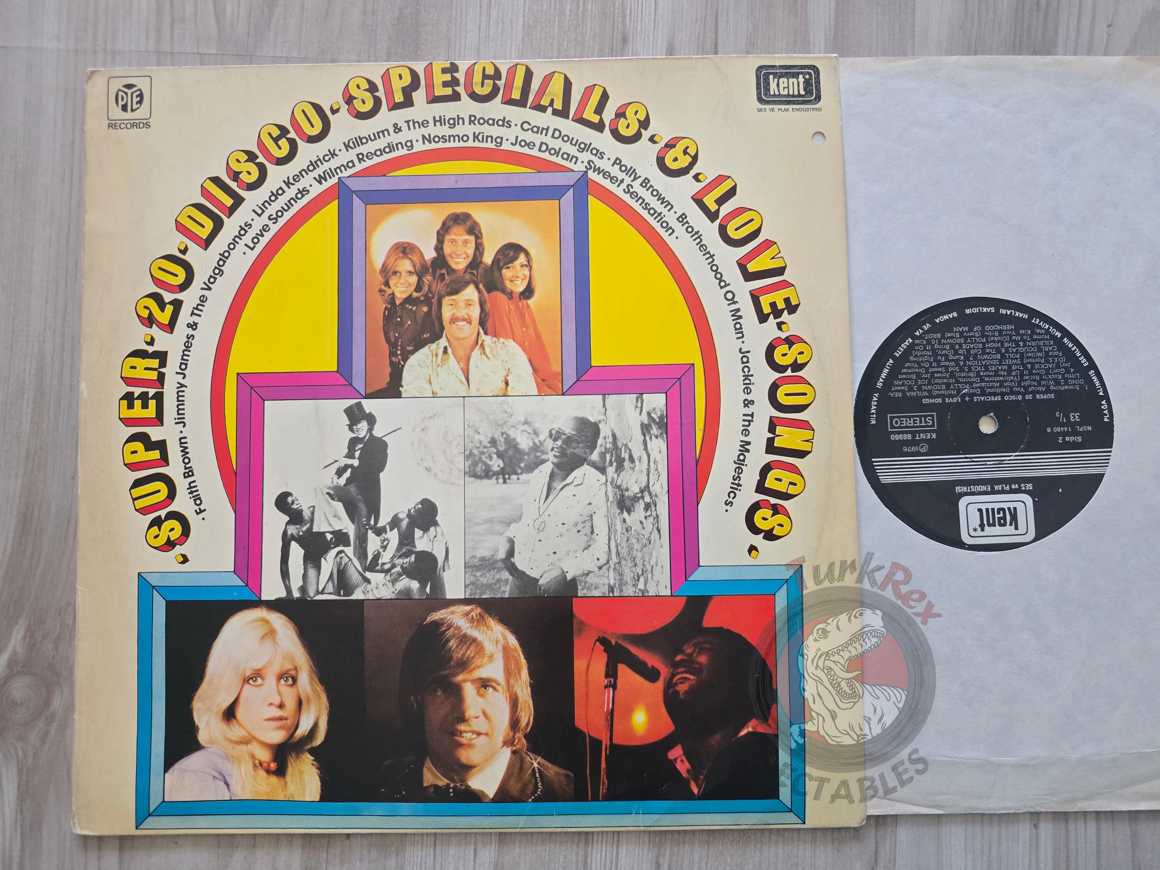 Various – Super 20 Disco Specials & Love Songs Turkish Pressing Vinyl Turkey Edition
