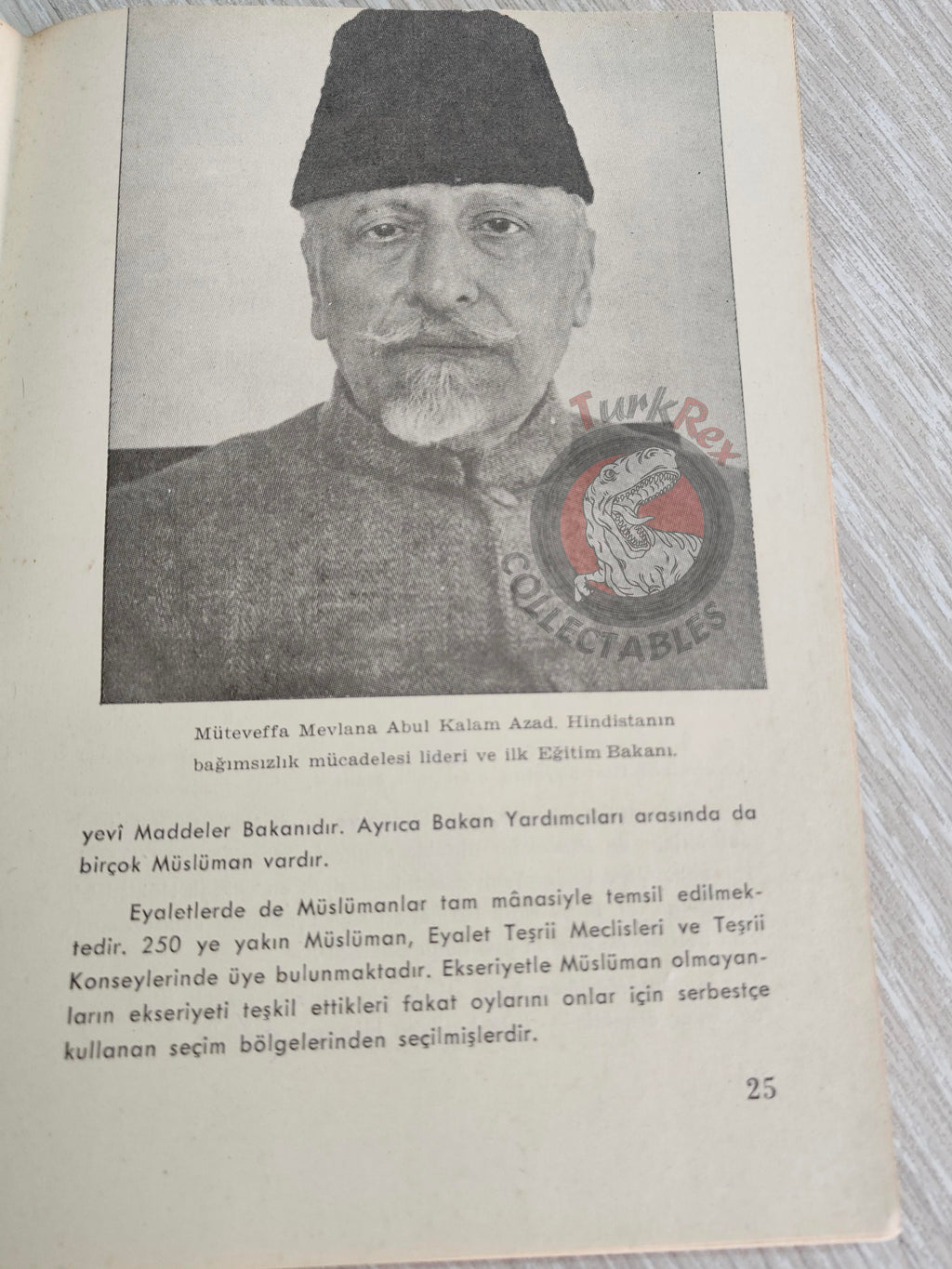 Manzoorul Haq – Muslims in India 1965 1st Turkish Book Turkey Islam