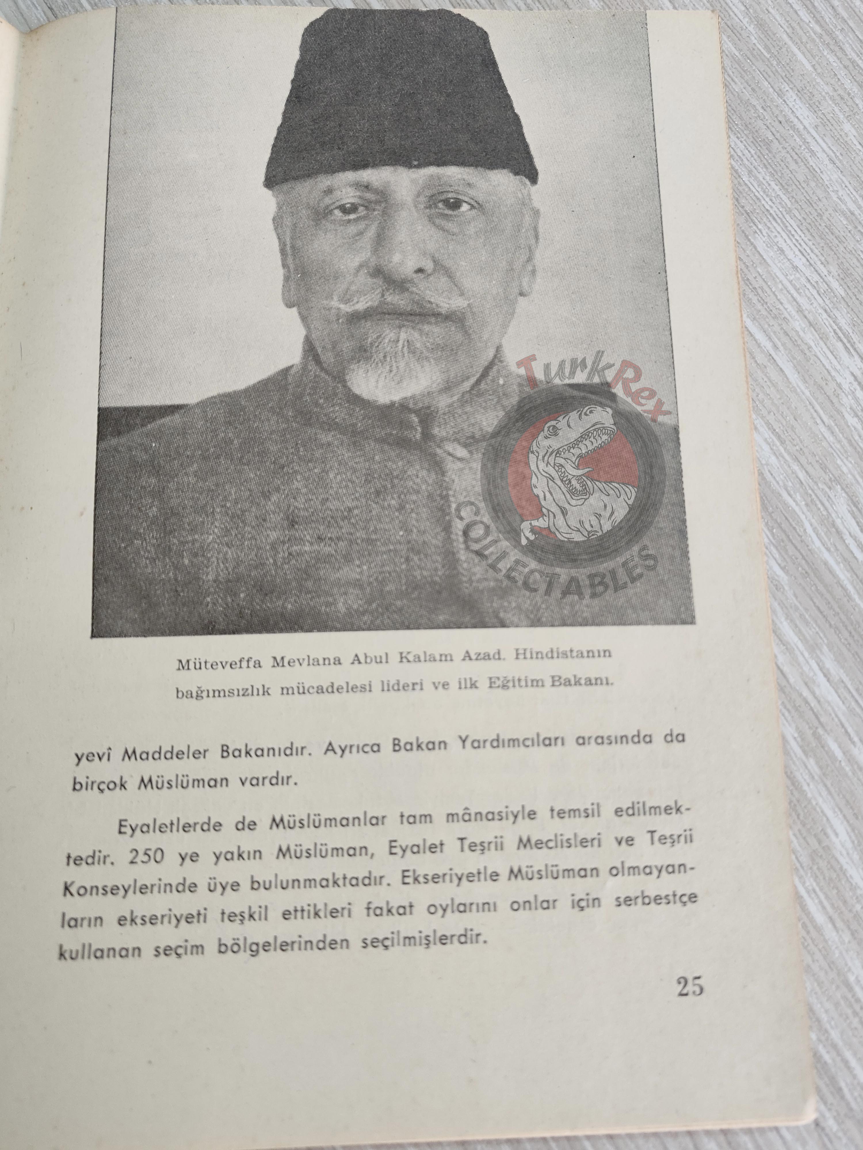 Manzoorul Haq – Muslims in India 1965 1st Turkish Book Turkey Islam