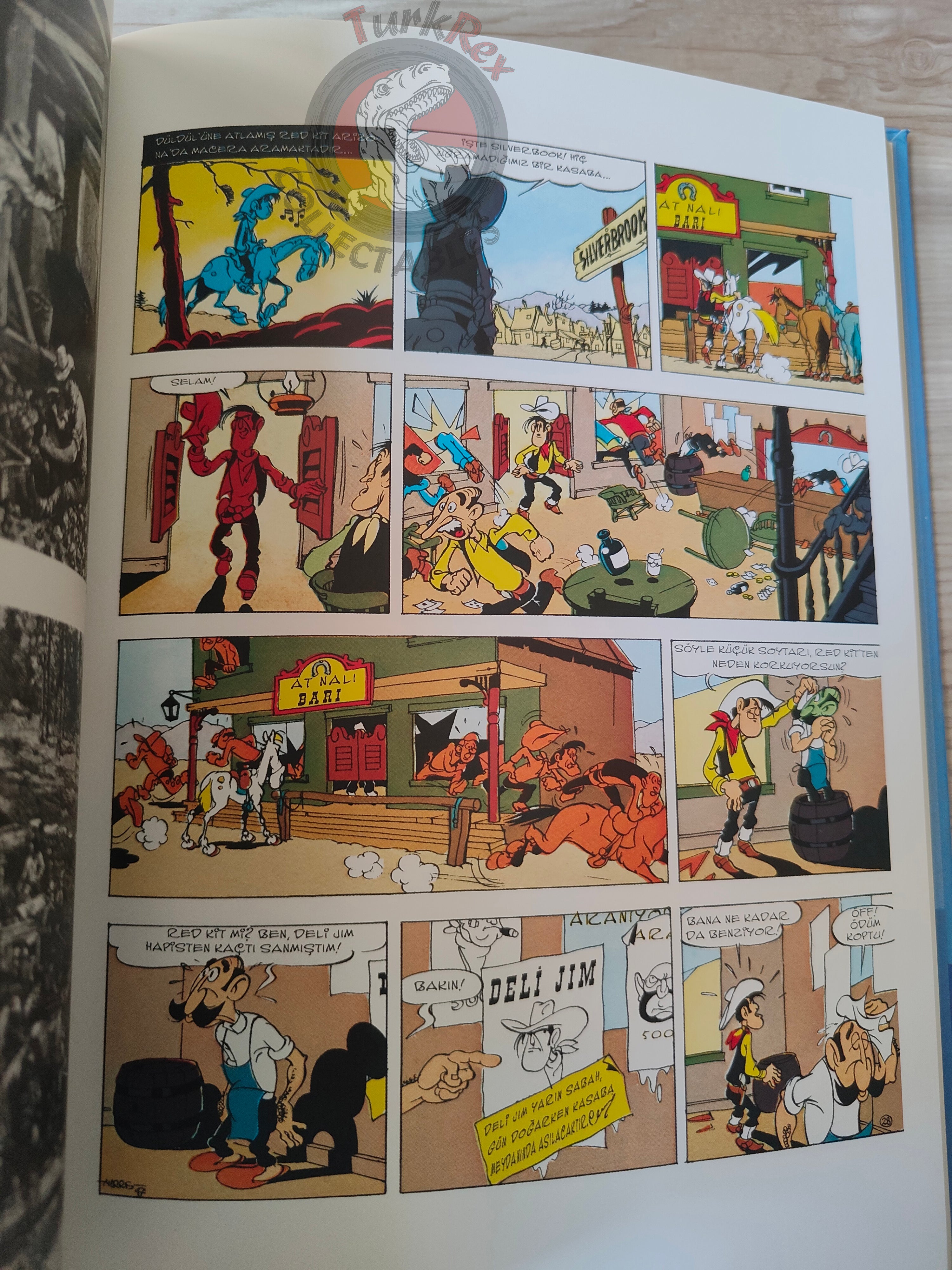 Lucky Luke – L'integrale #1 Turkish Comic Turkey Arizona Rodéo