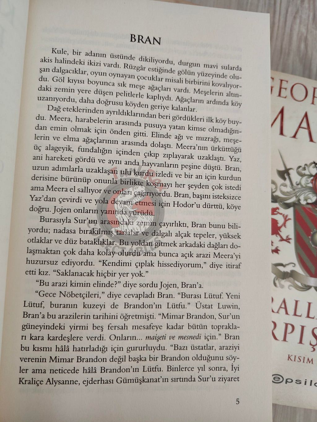 George R. R. Martin – A Game of Thrones Series Turkish Book Turkey Lot of 9