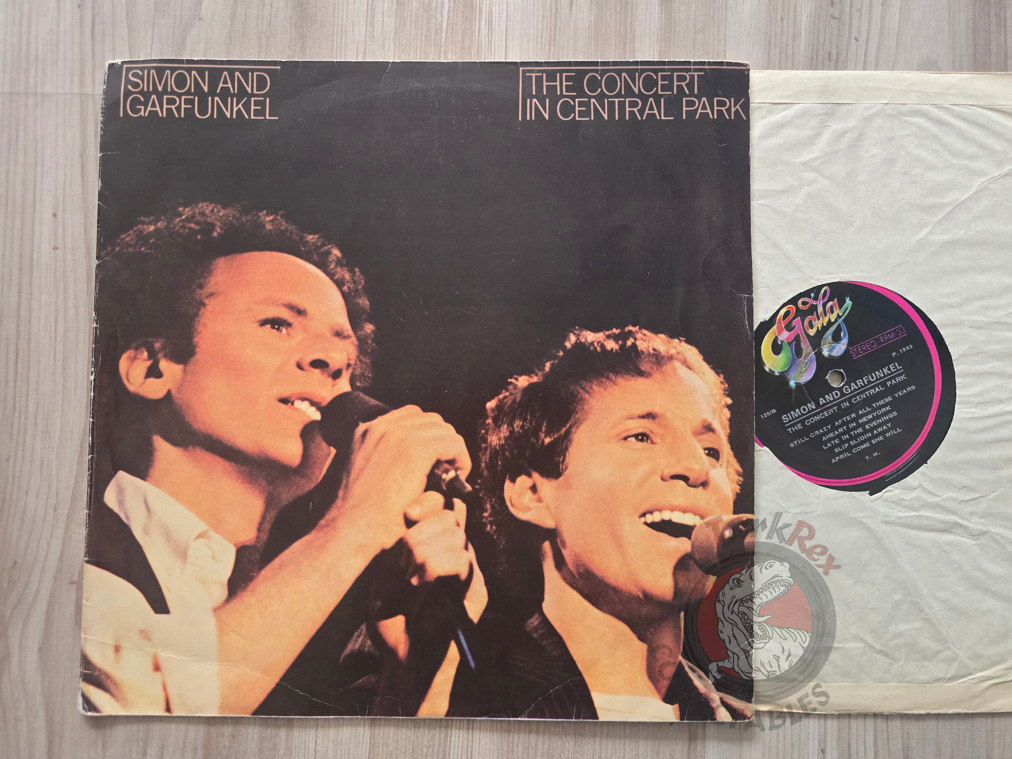 Simon & Garfunkel – The Concert In Central Park Turkish Pressing Vinyl Turkey Edition