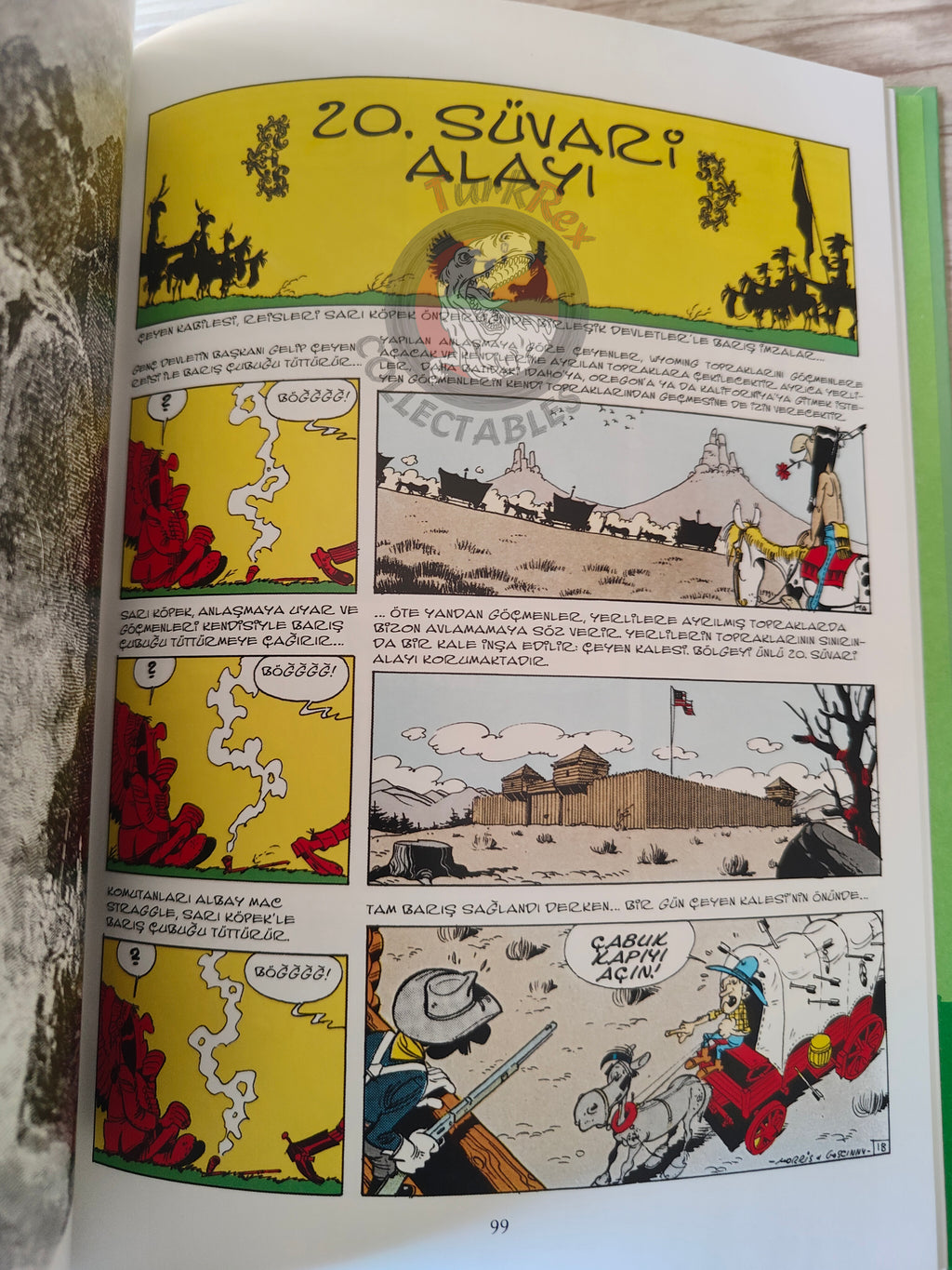 Lucky Luke – L'integrale #9 Turkish Comic Turkey La Ville Fantôme