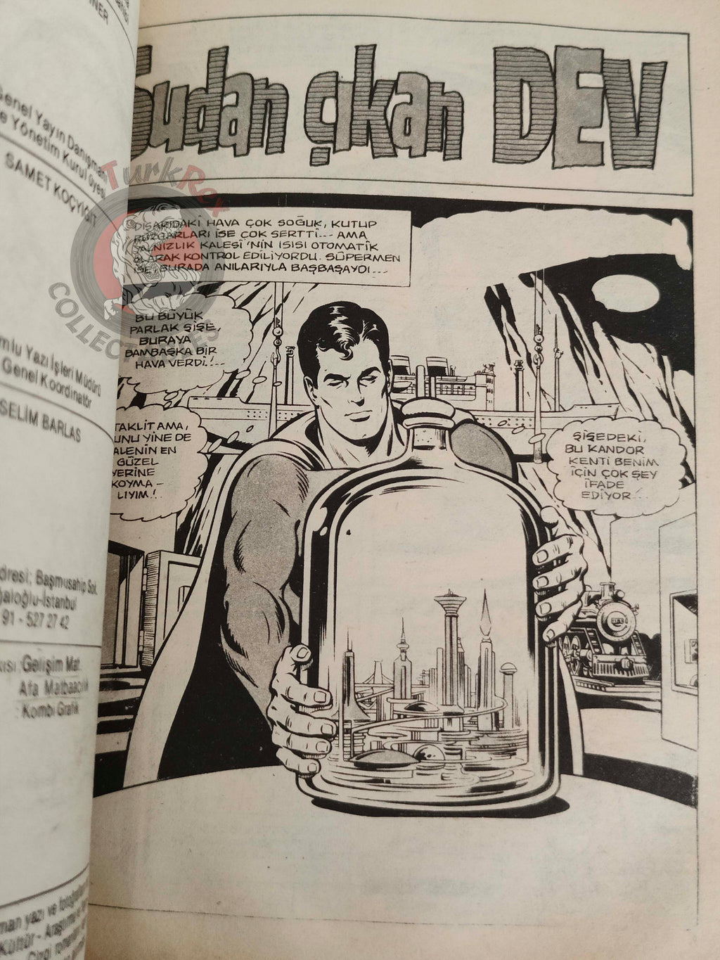 Superman Vol #10 1990 Turkish Comic Turkey #369 #370 Batman #252 Aquaman #62